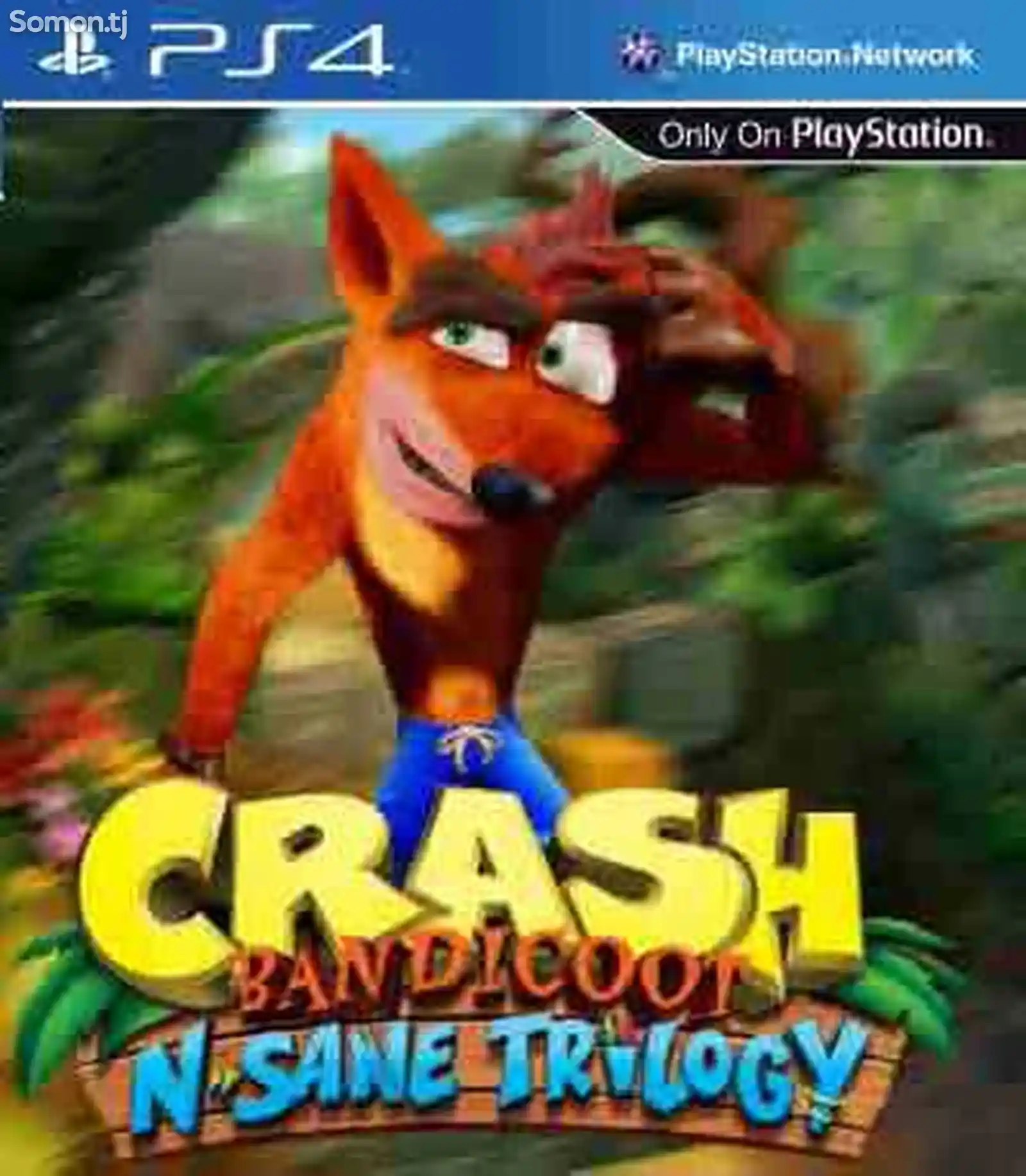 Игра Crash bandicoot n sane trilogy для PS-4 / 5.05 / 6.72 / 7.02 / 7.55 /