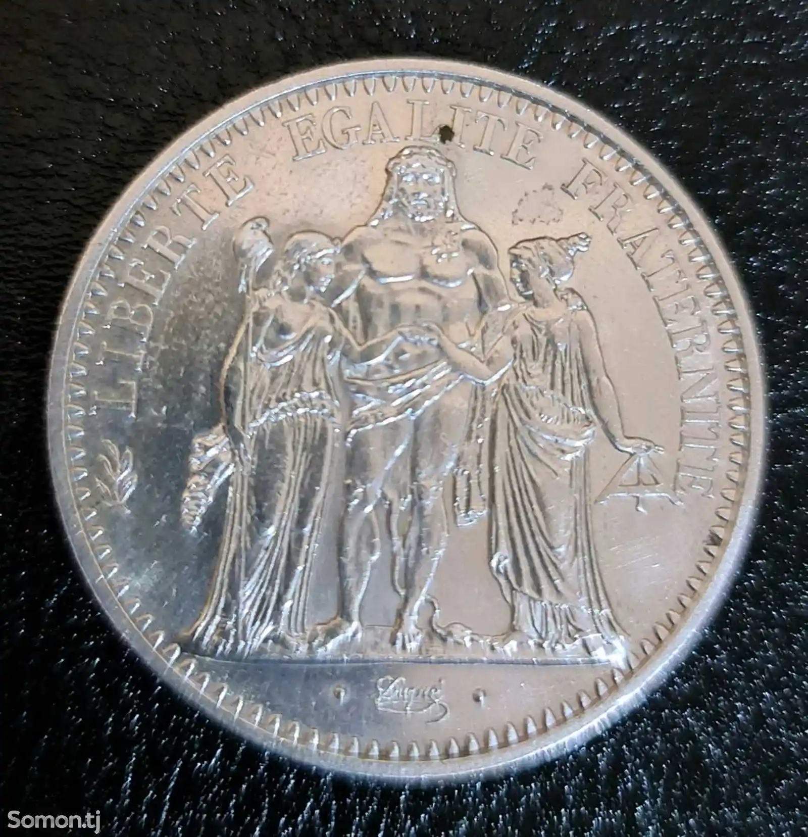 Франция 10 франков 1965 г. Геркулес и Музы-1