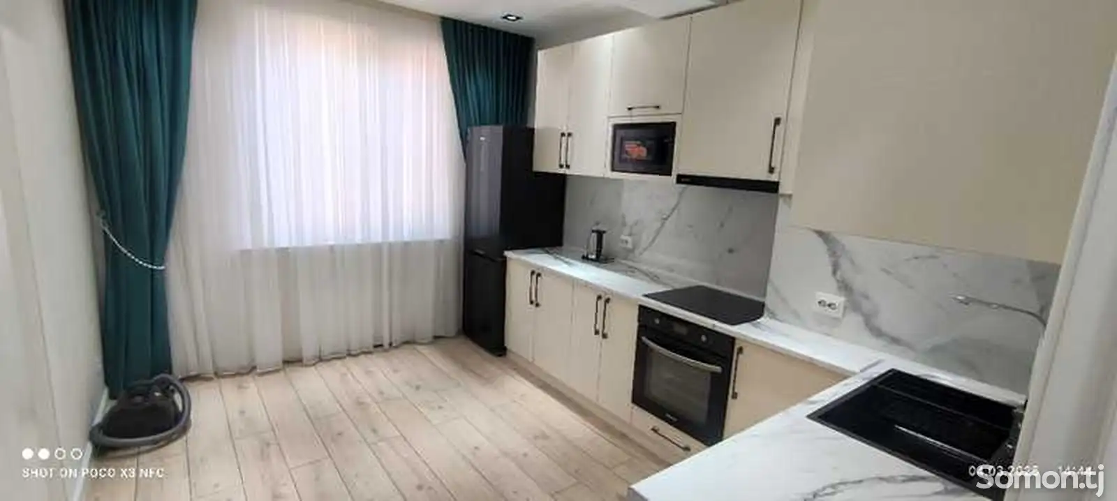 3-комн. квартира, 11 этаж, 90м², 102-мкр пеши рестораны Точ пешинаш-1