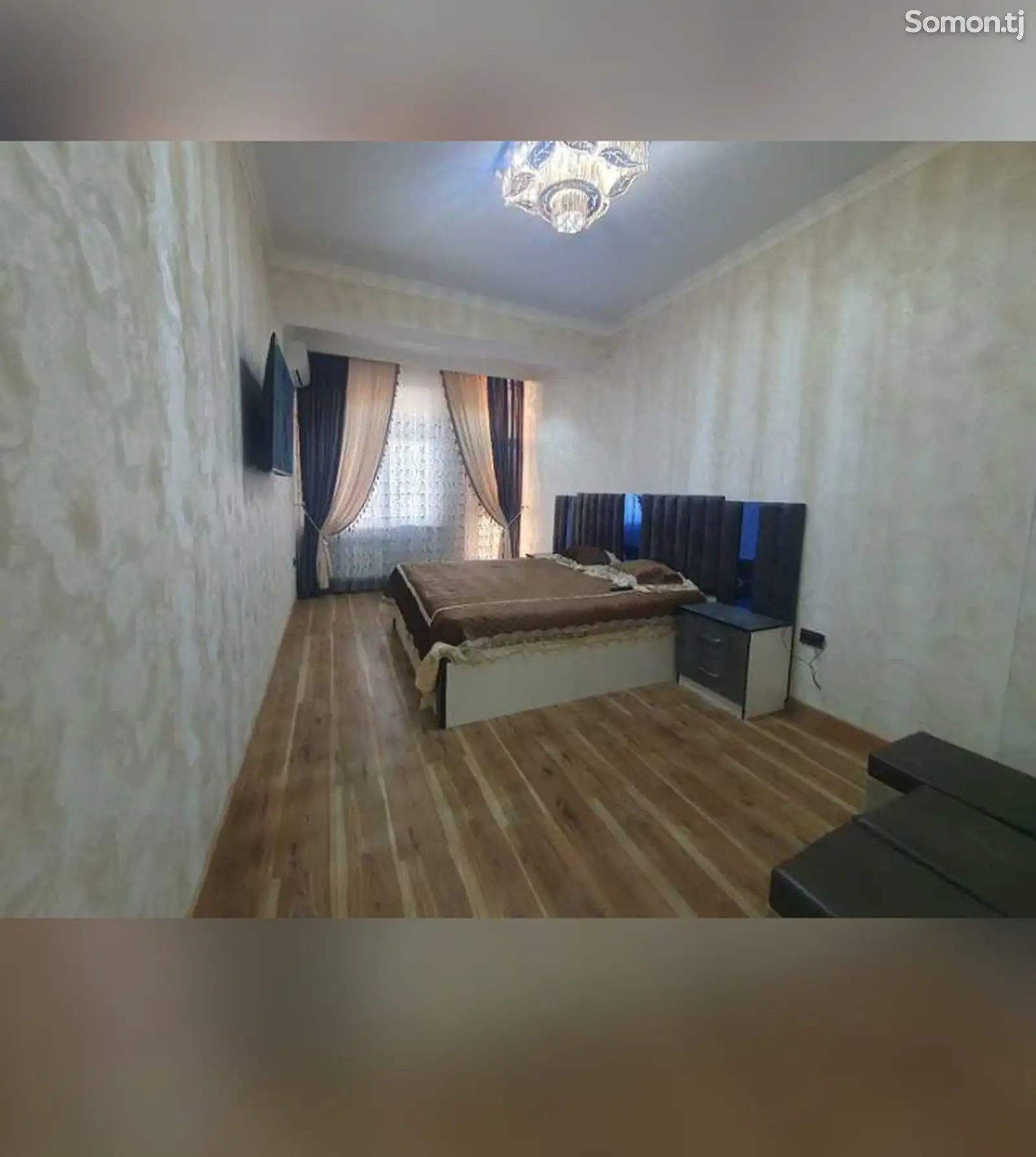 1-комн. квартира, 9 этаж, 57 м², Шохмансур-1