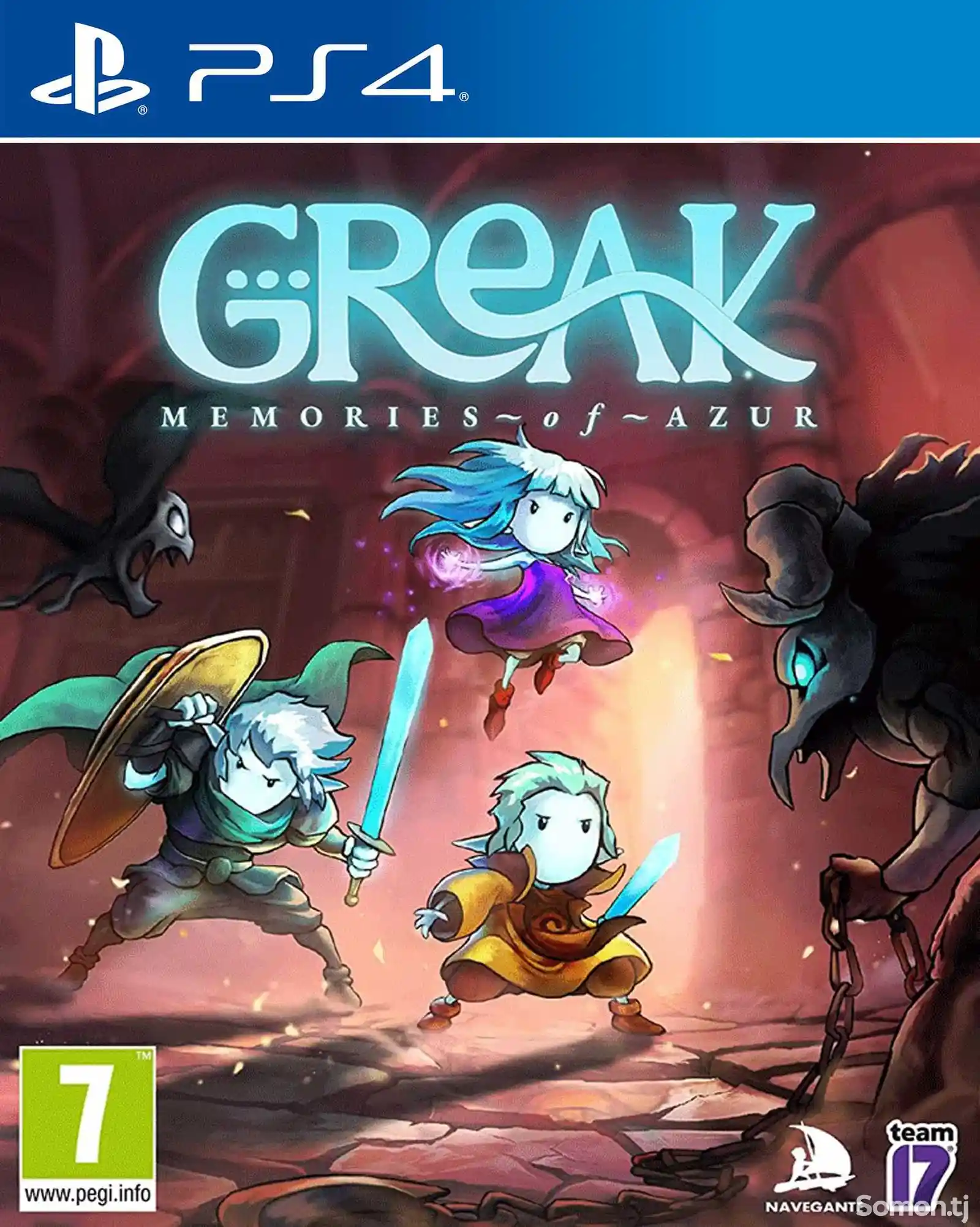 Игра Greak memories of azur для PS-4 / 5.05 / 6.72 / 7.02 / 7.55 / 9.00 /-1