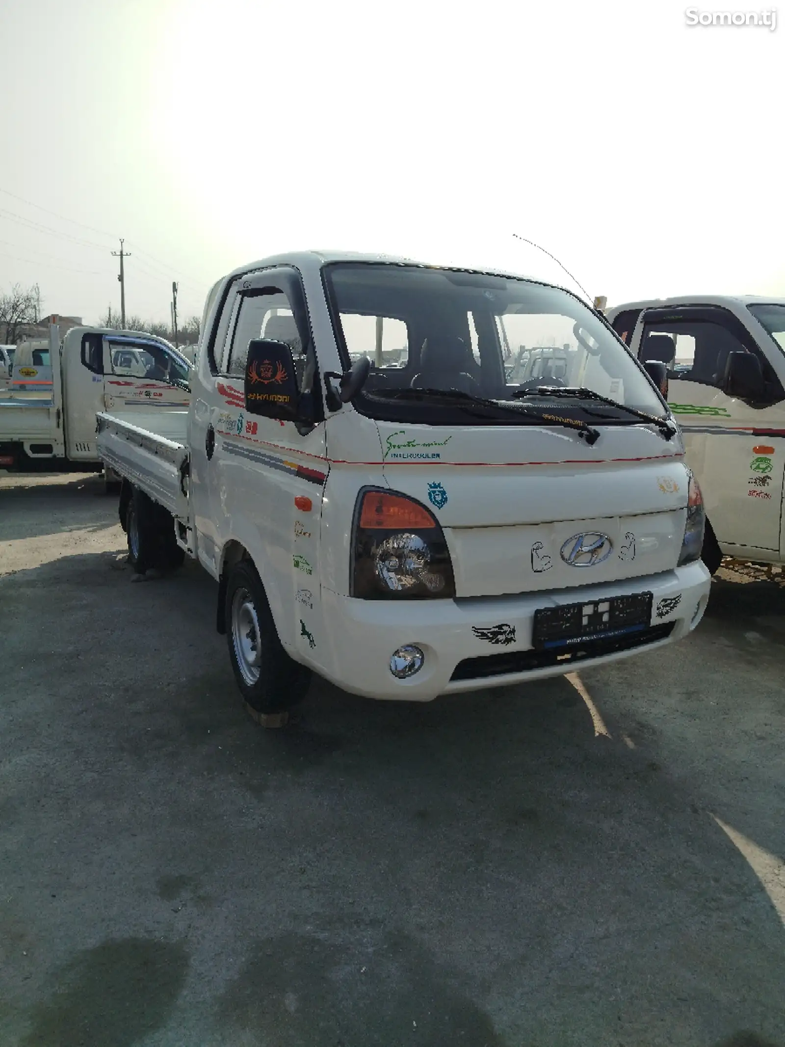 Бортовой автомобиль Hyundai Porter, 2005-1