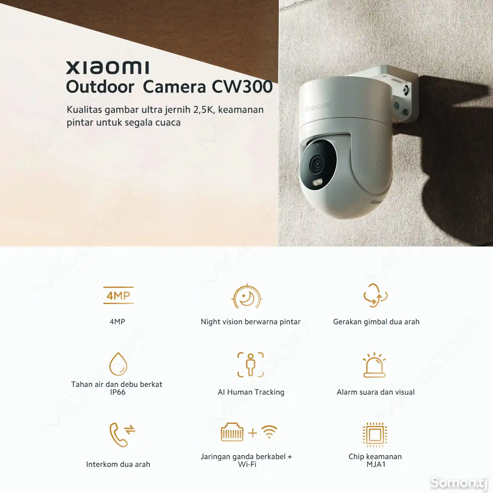 Камера наружного наблюдения Xiaomi Outdoor Camera CW300-4