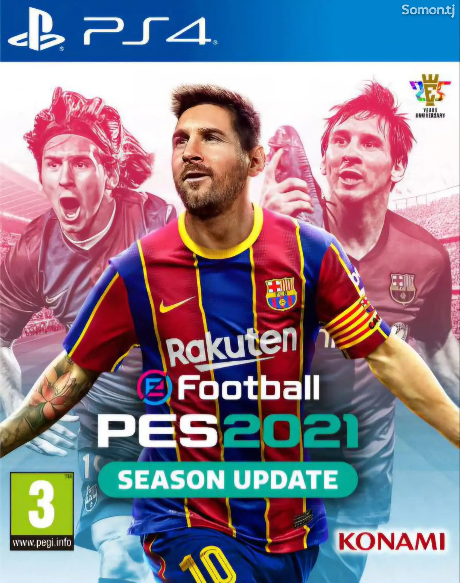 Игра PES 2021 для Playstation 4