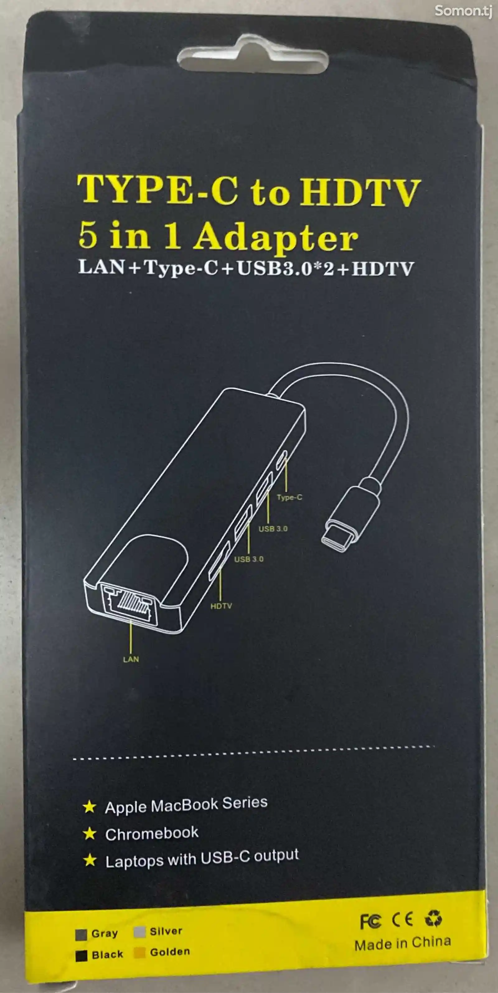 Адаптер Type-C то HDMI-2
