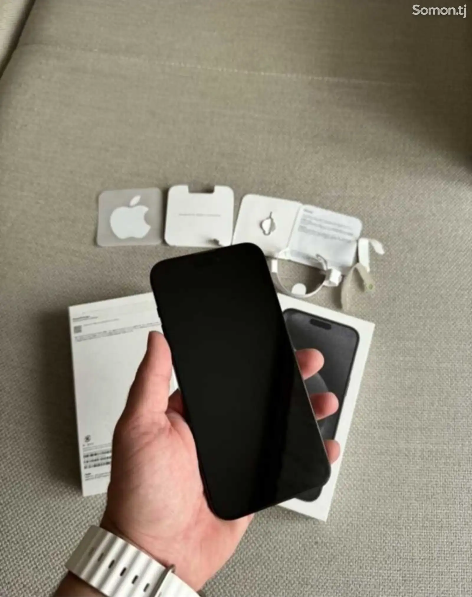 Apple iPhone 15 Pro Max, 256 gb, Black Titanium-2