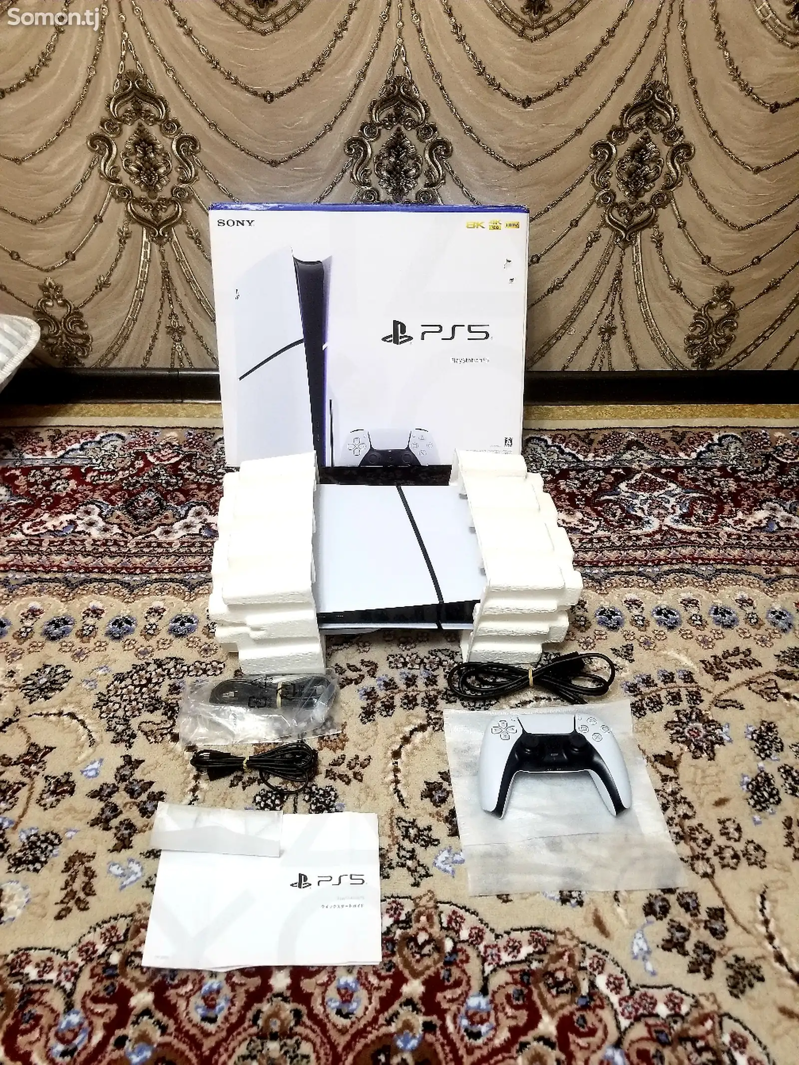 Игровая приставка Sony Playstation 5 slim 1tb С дисководом-1