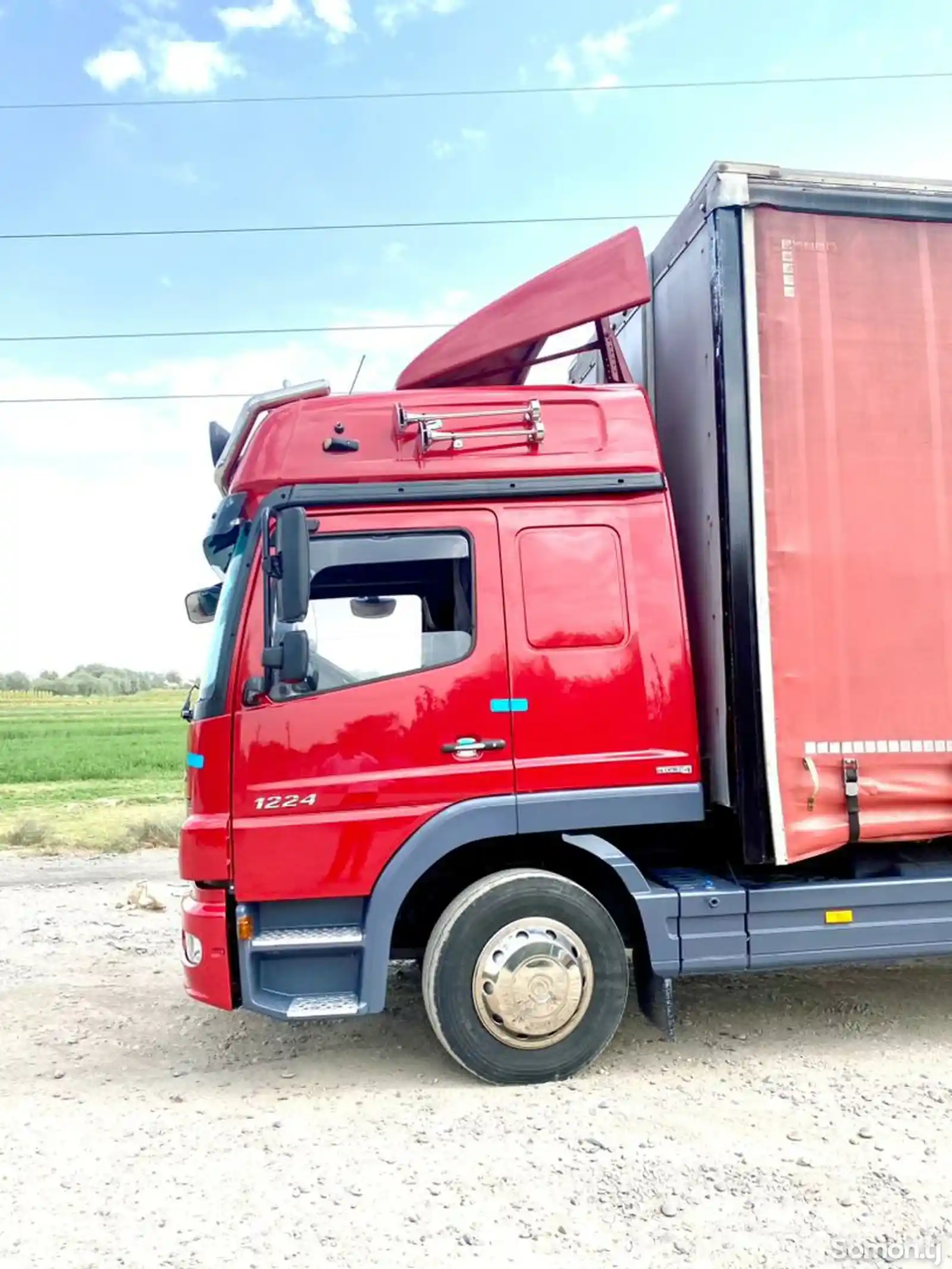 Бортовой грузовик Mercedes-Benz-Atego 1224, 2010-7