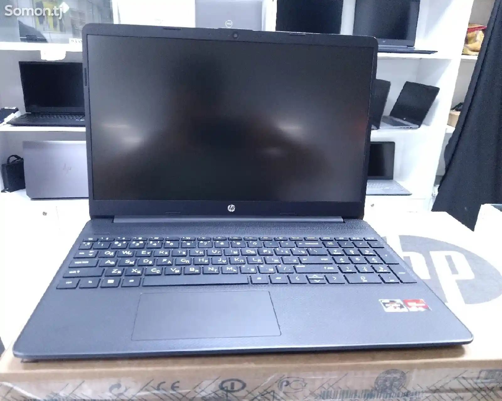 Ноутбук hp black FUL HD Ryzen 5 5000 6 ядро vs core i5-13TH-1