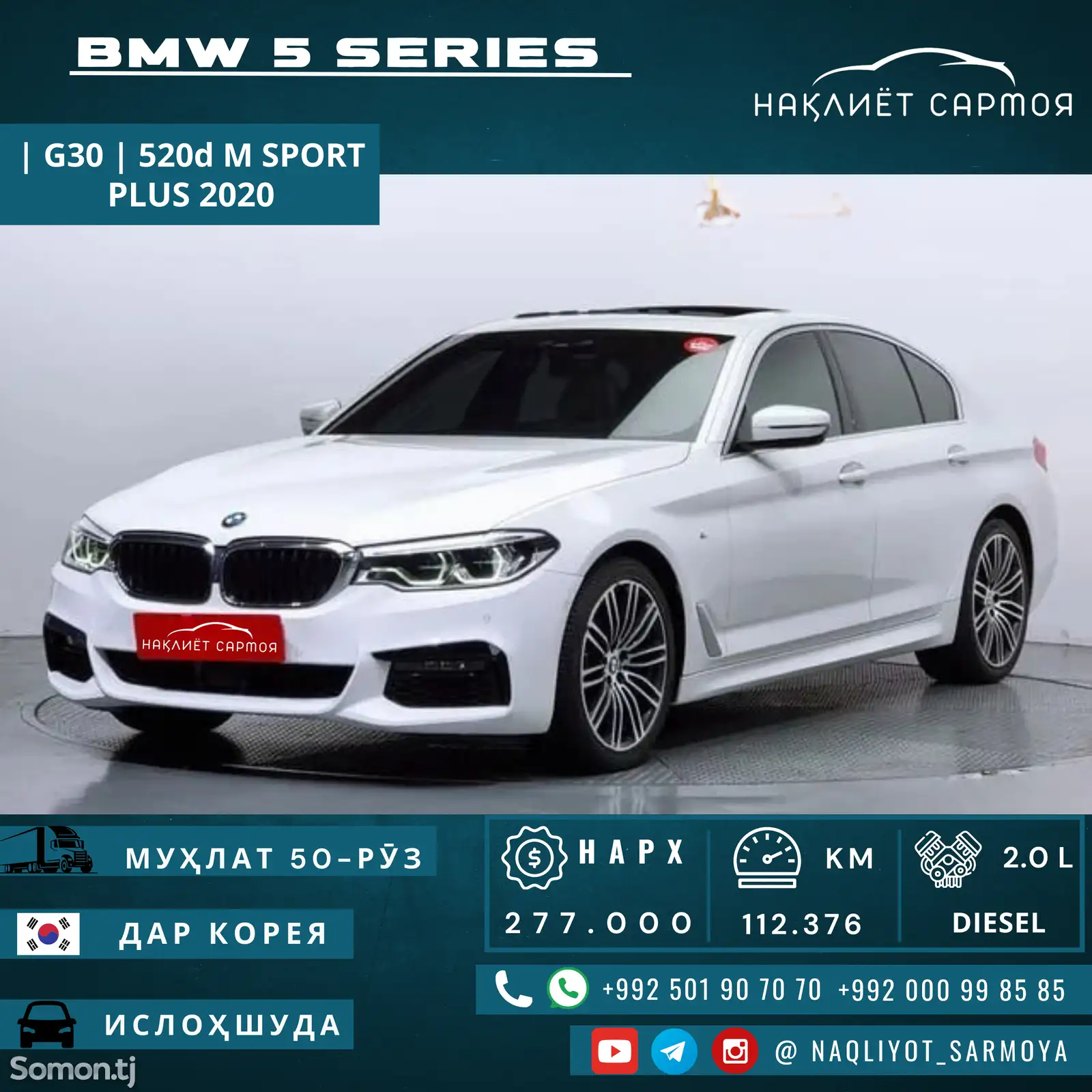 BMW 5 series, 2020-1