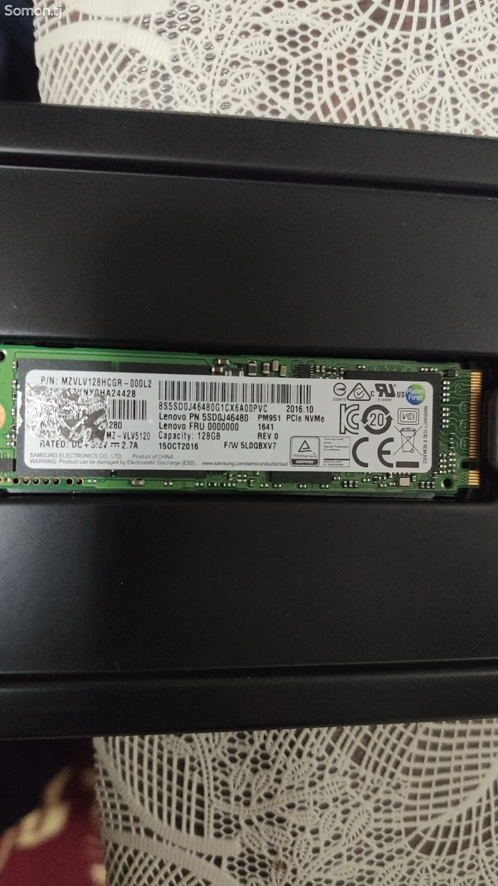 SSD накопитель М2 Samsung NVMe 128GB-1