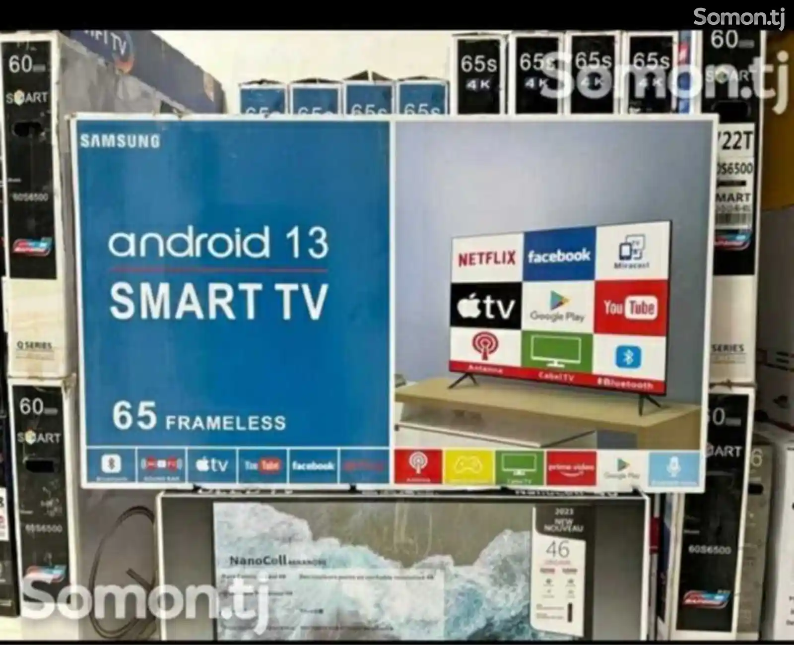 Телевизор 65 PLaY market TV Android