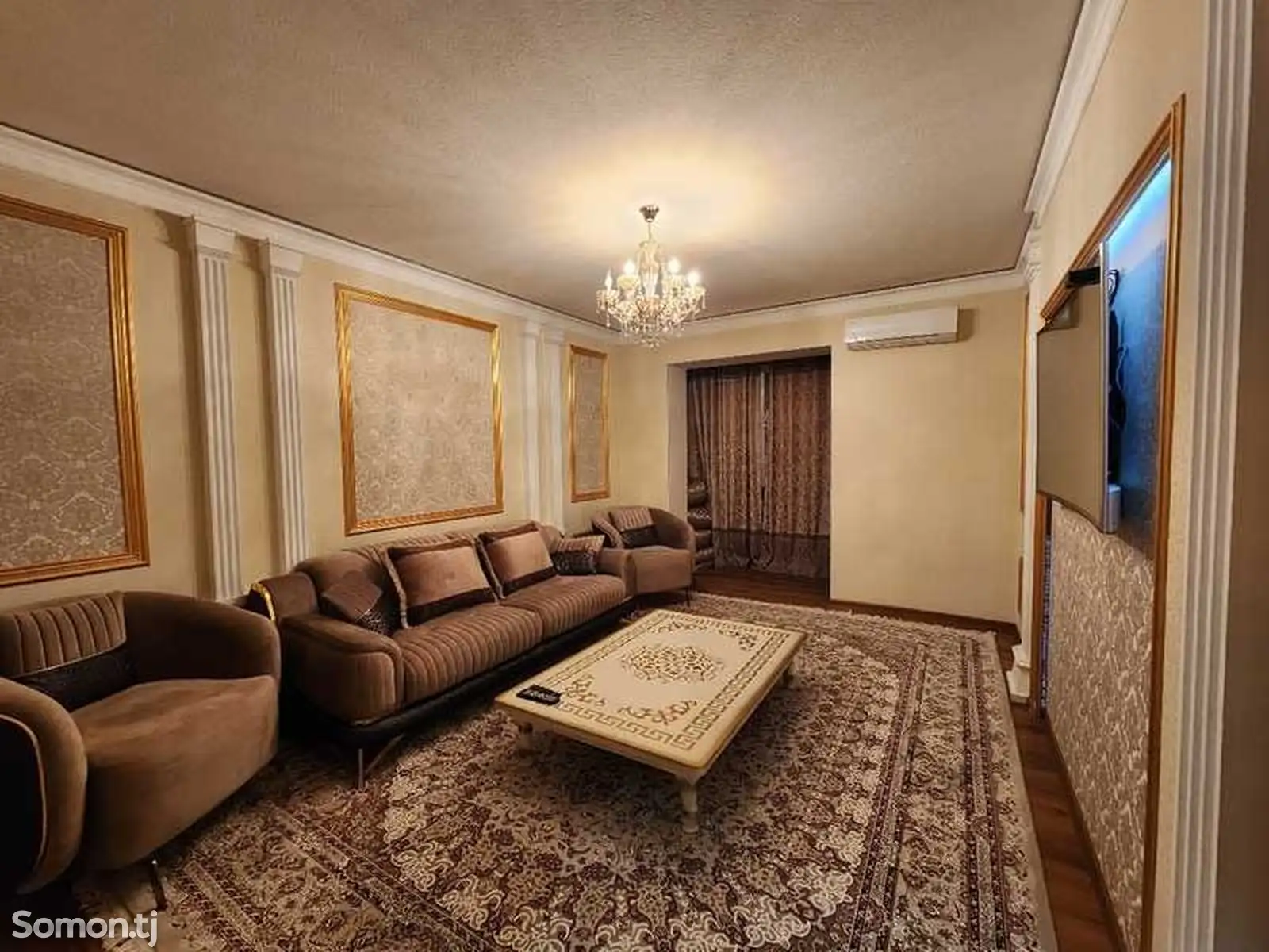 3-комн. квартира, 4 этаж, 84м², Сино-1