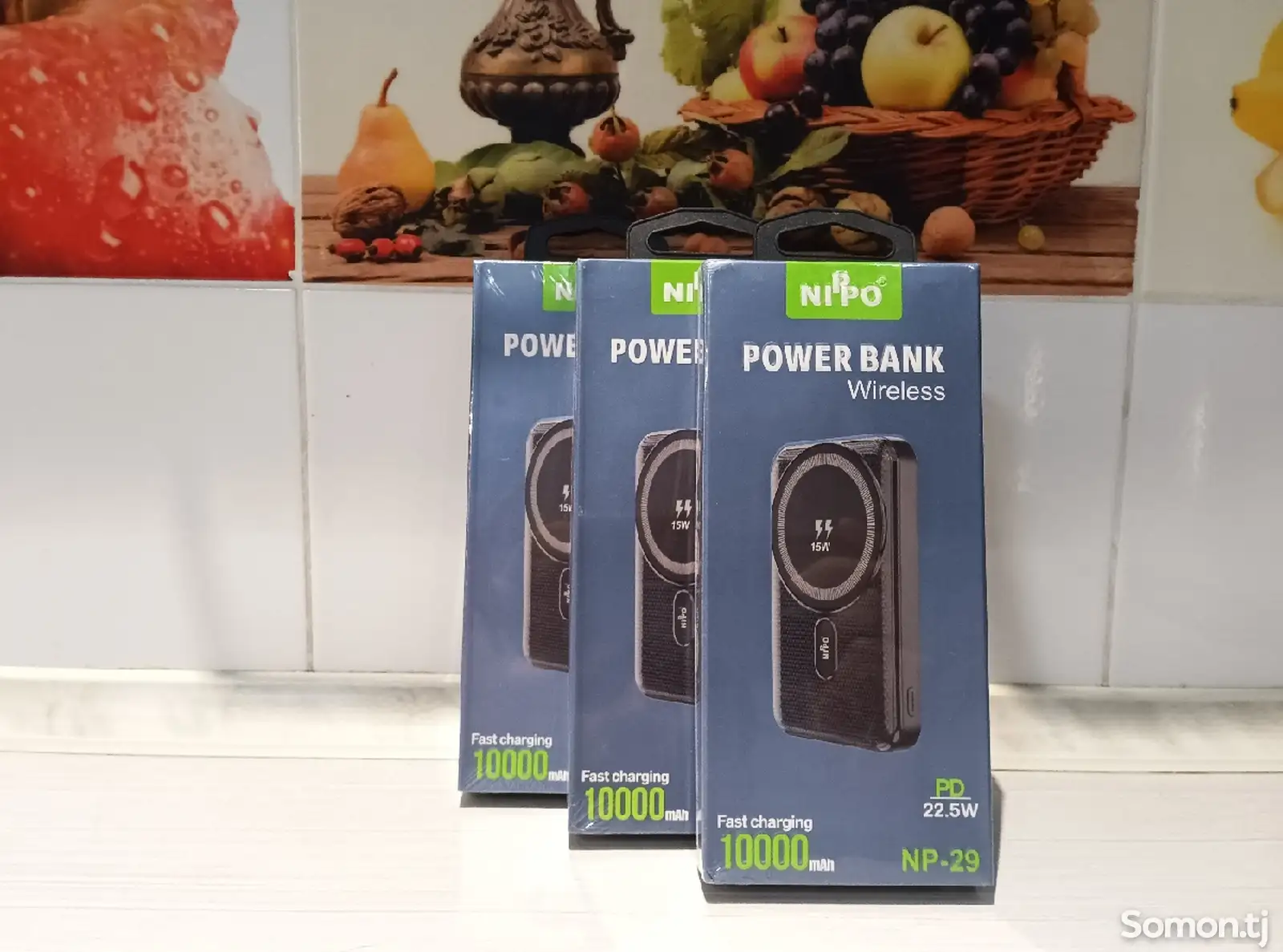 Внешний аккумулятор Powerbank NIPPO Magsafe 10000mAh-1