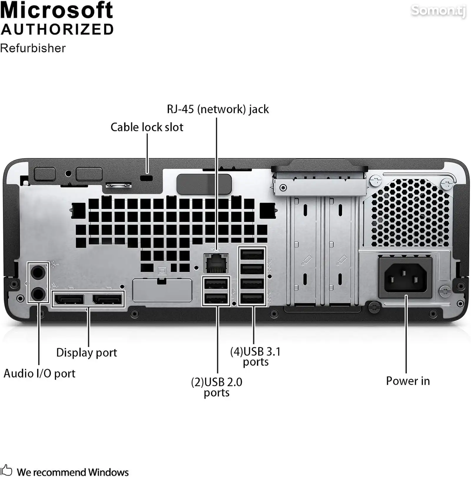 Компьютер HP ProDesk 600 G3-2