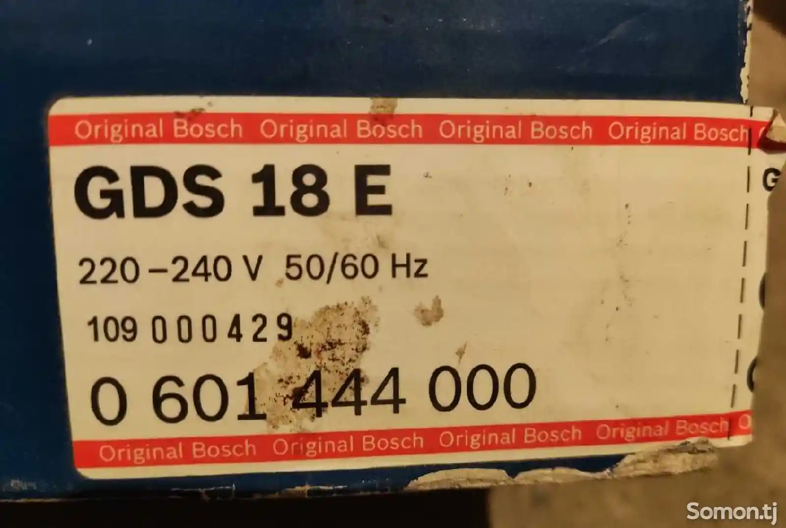 Гайковёрт Bosch GDS 18 E-4