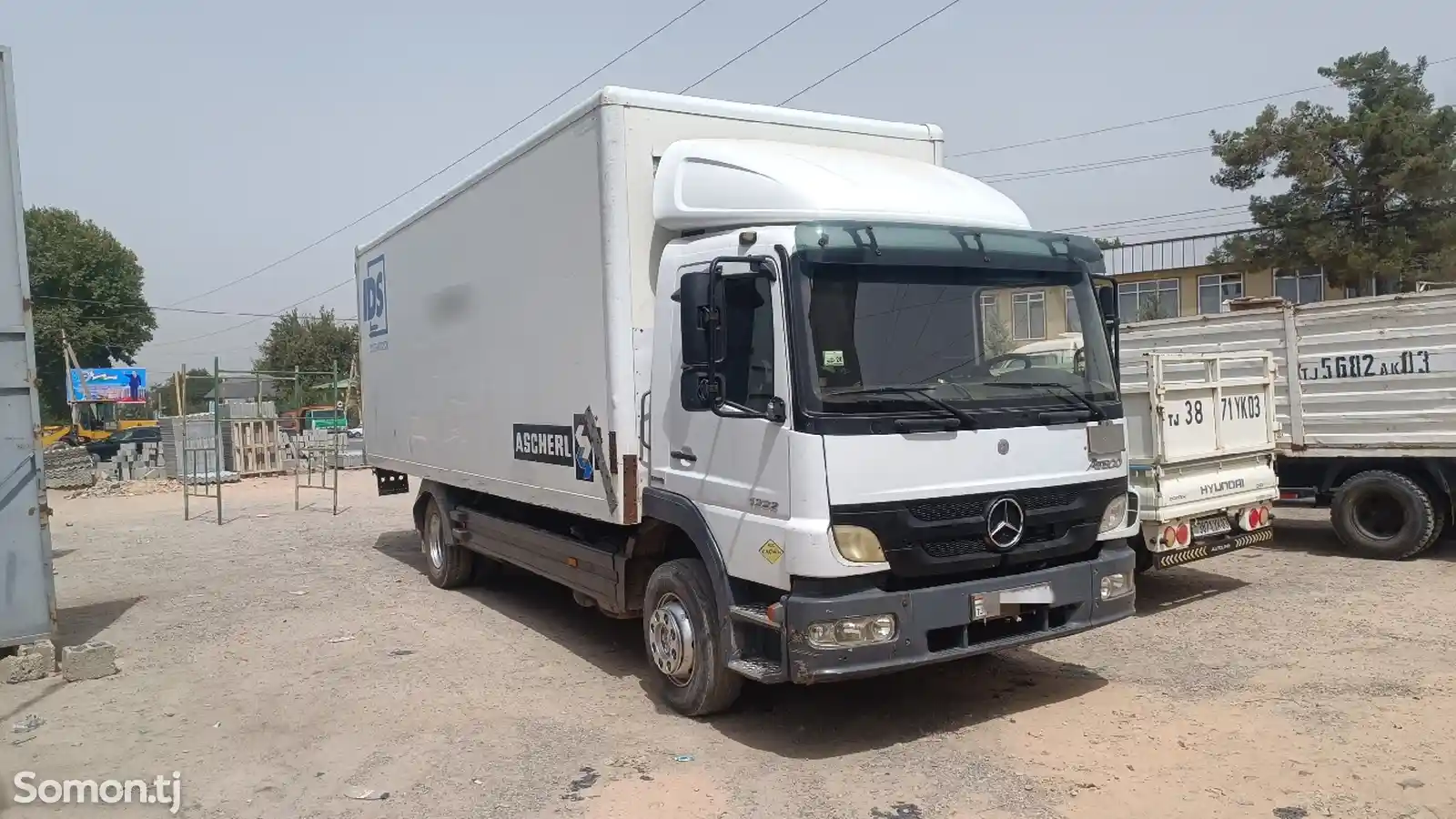 Бортовой грузовик Mercedes-benz Atego, 2007-2