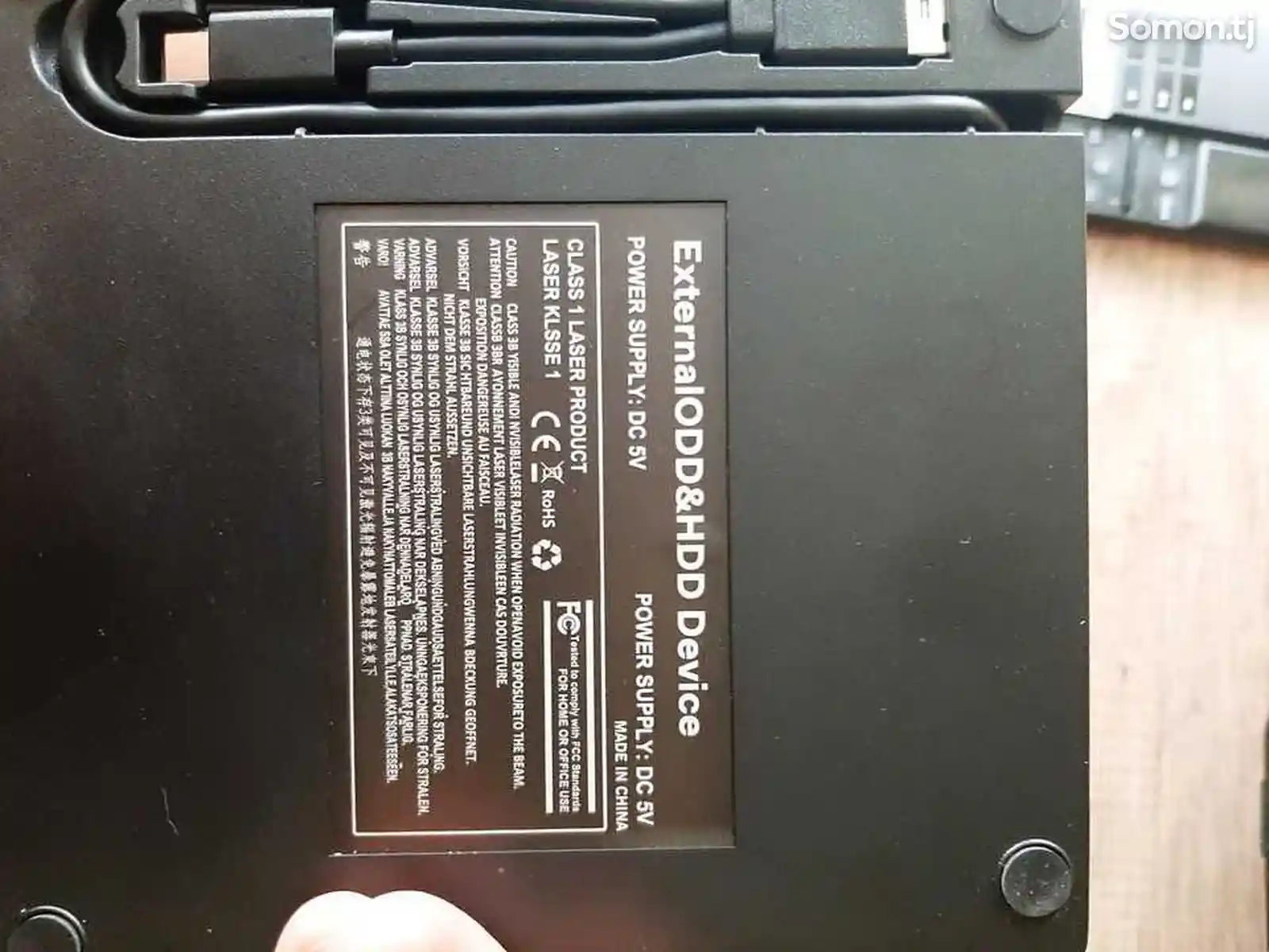 DVD-ROM Портативный DVD-внешний Ультратонкий Внешний Оптический привод USB 3.0 U-3
