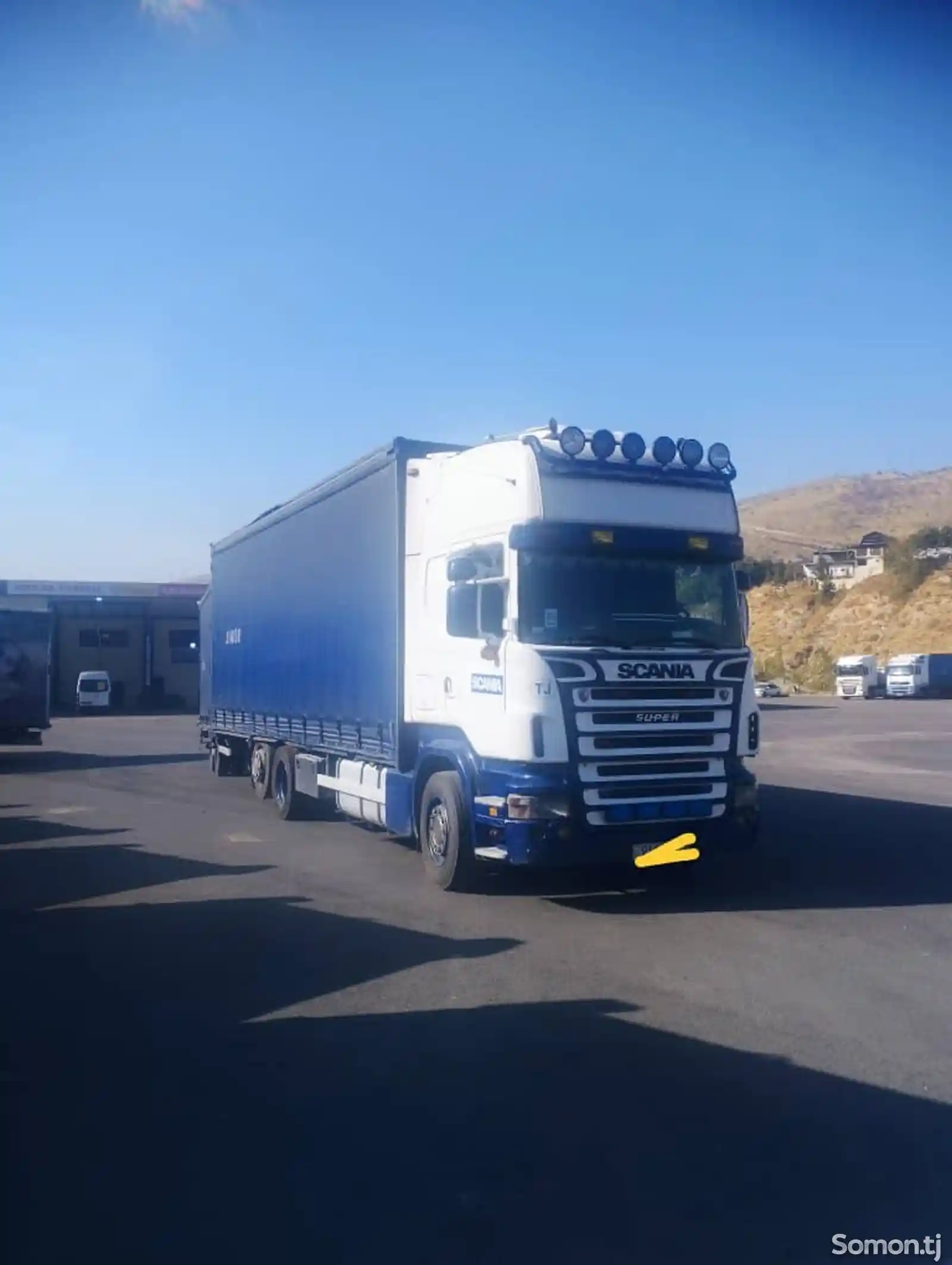 Контейнеровоз Scania Euro 4, 2008-5