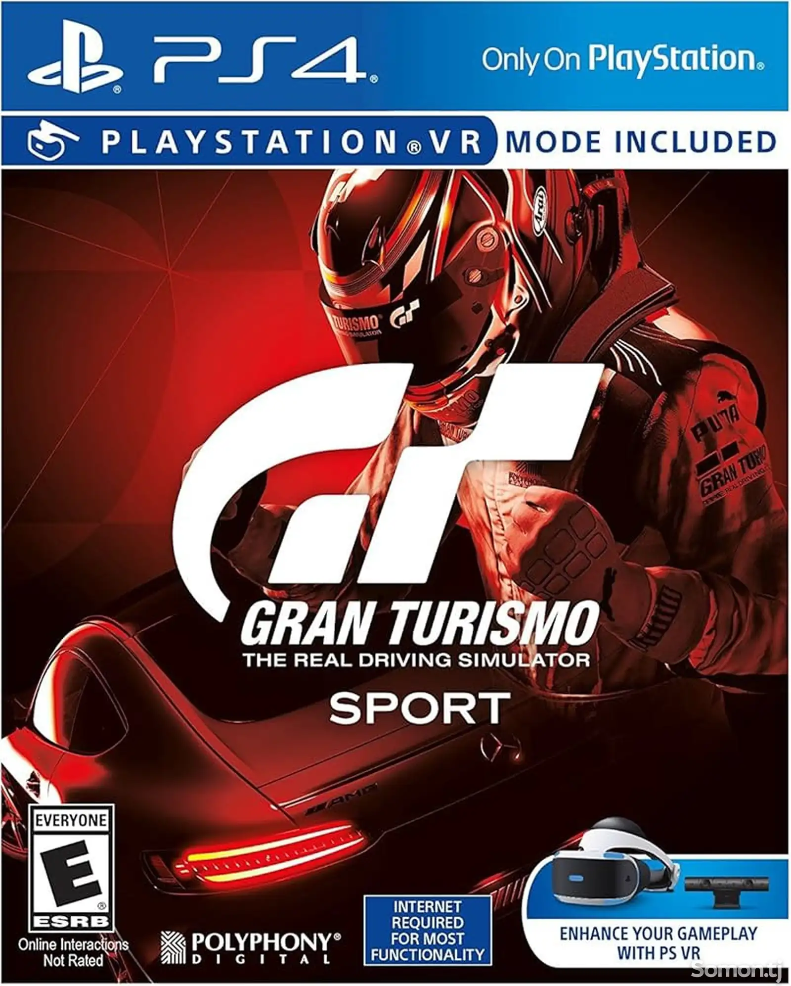 Диск Gran Turismo PS4.