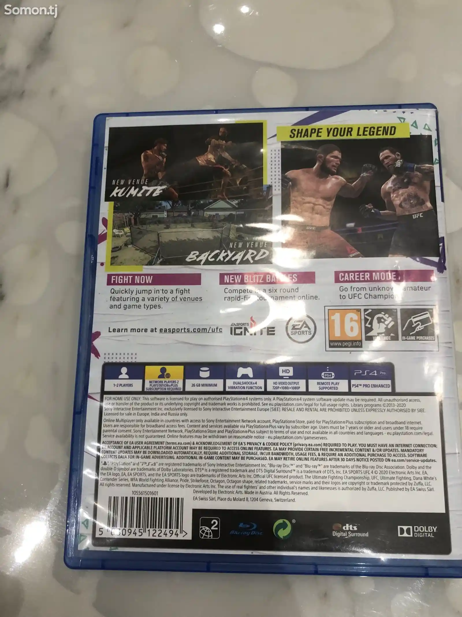 Игра UFC 4 для PS4-2