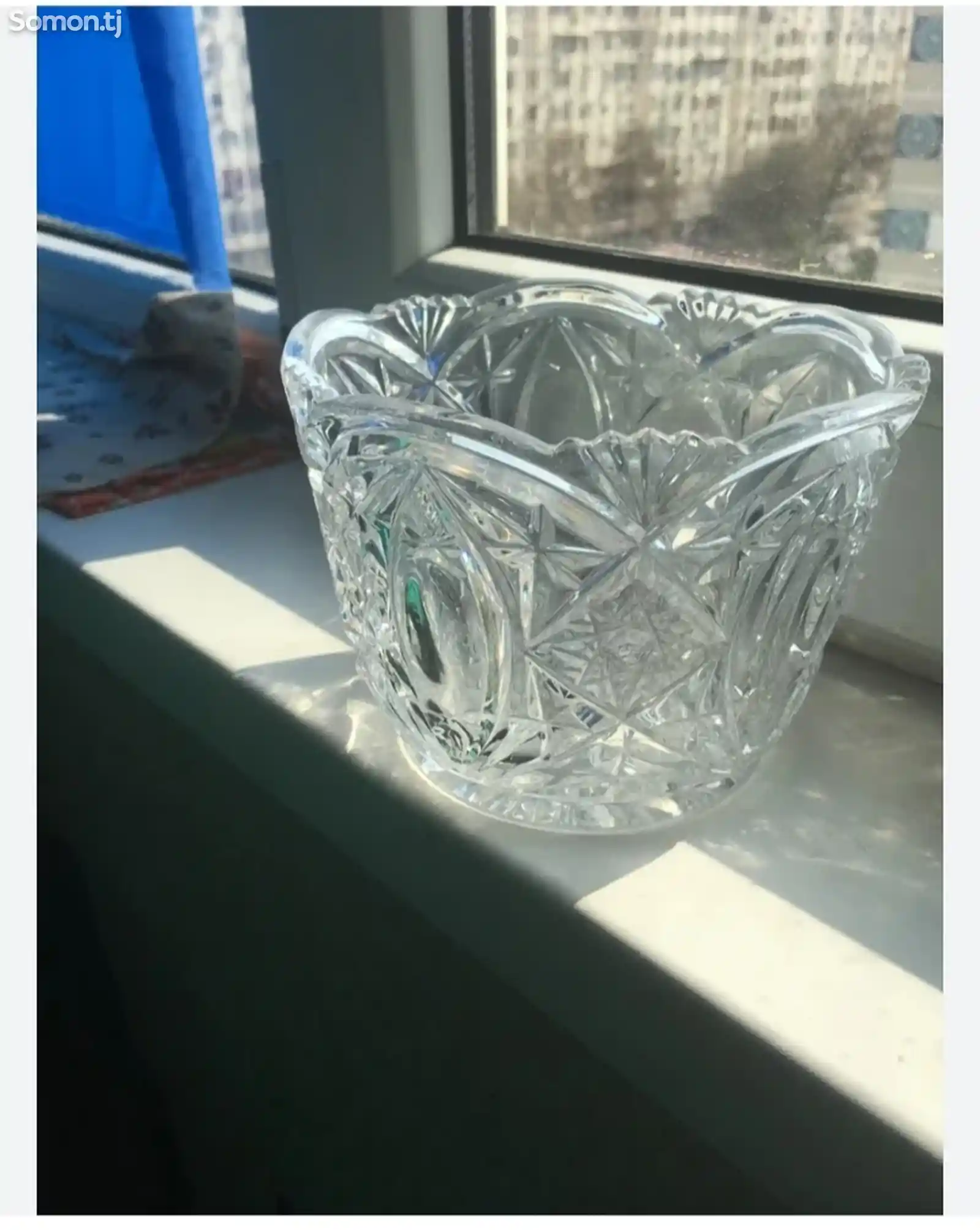 Хрустальная ваза-4