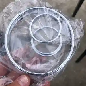 Хромированный набор колец для приборной панели на Opel