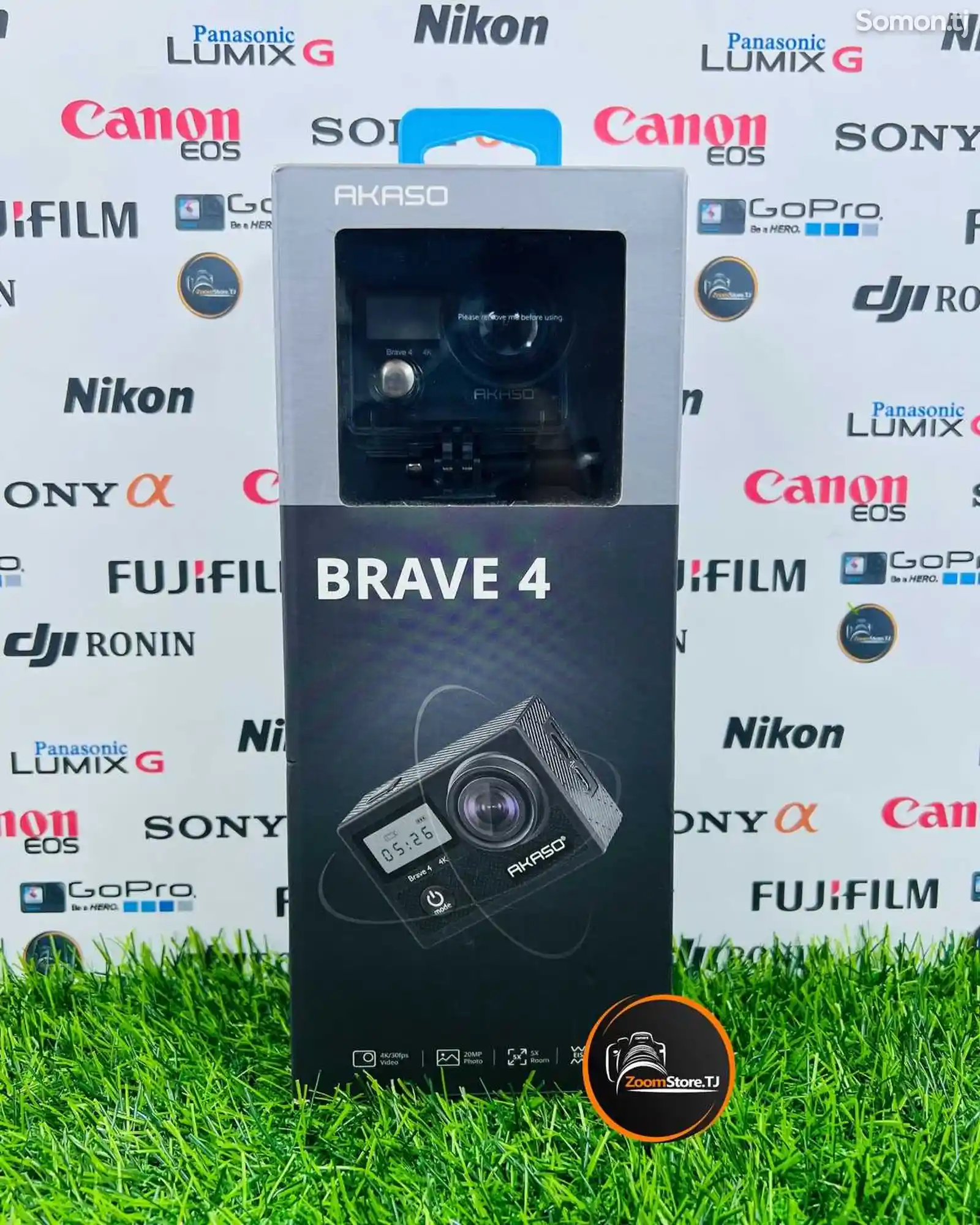 Экшн-камера AKASO Brave 4 GoPro 20 МП-1