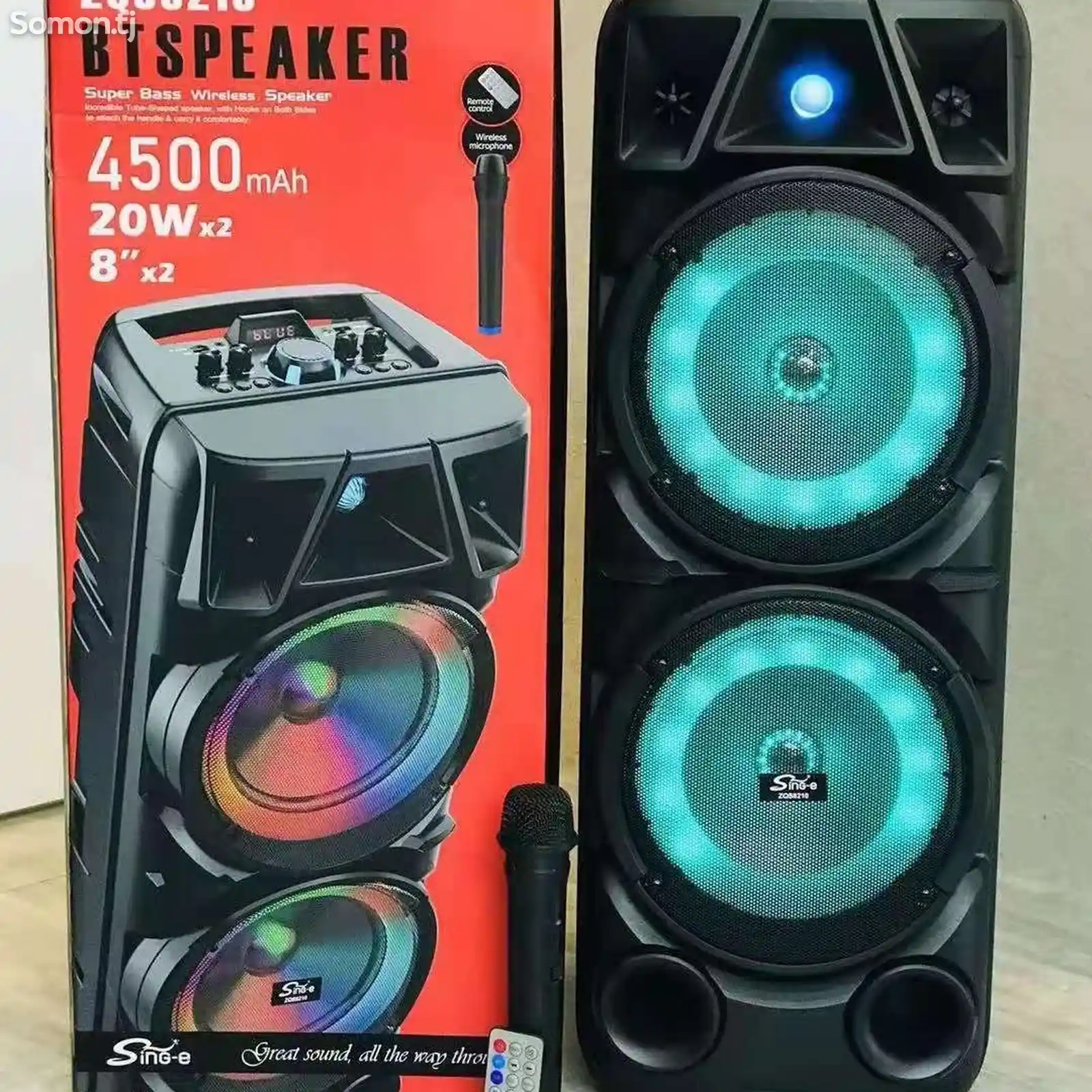 Сабвуфер speaker-ZQS-8210-3