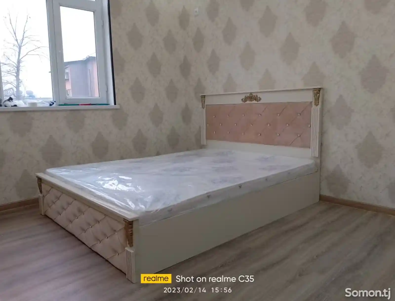 Двуспальный кровать классический стиль-2