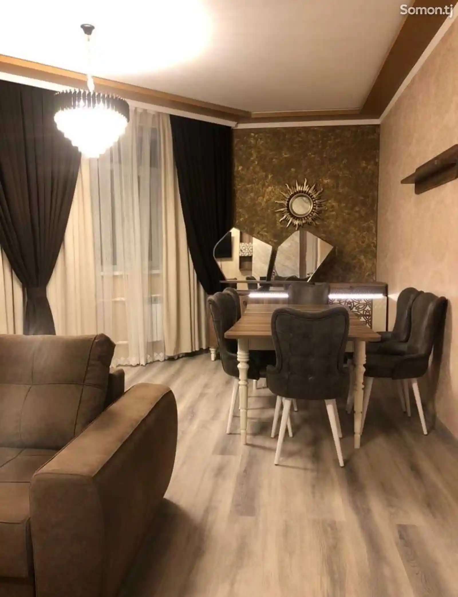 2-комн. квартира, 3 этаж, 80м², Сино-5