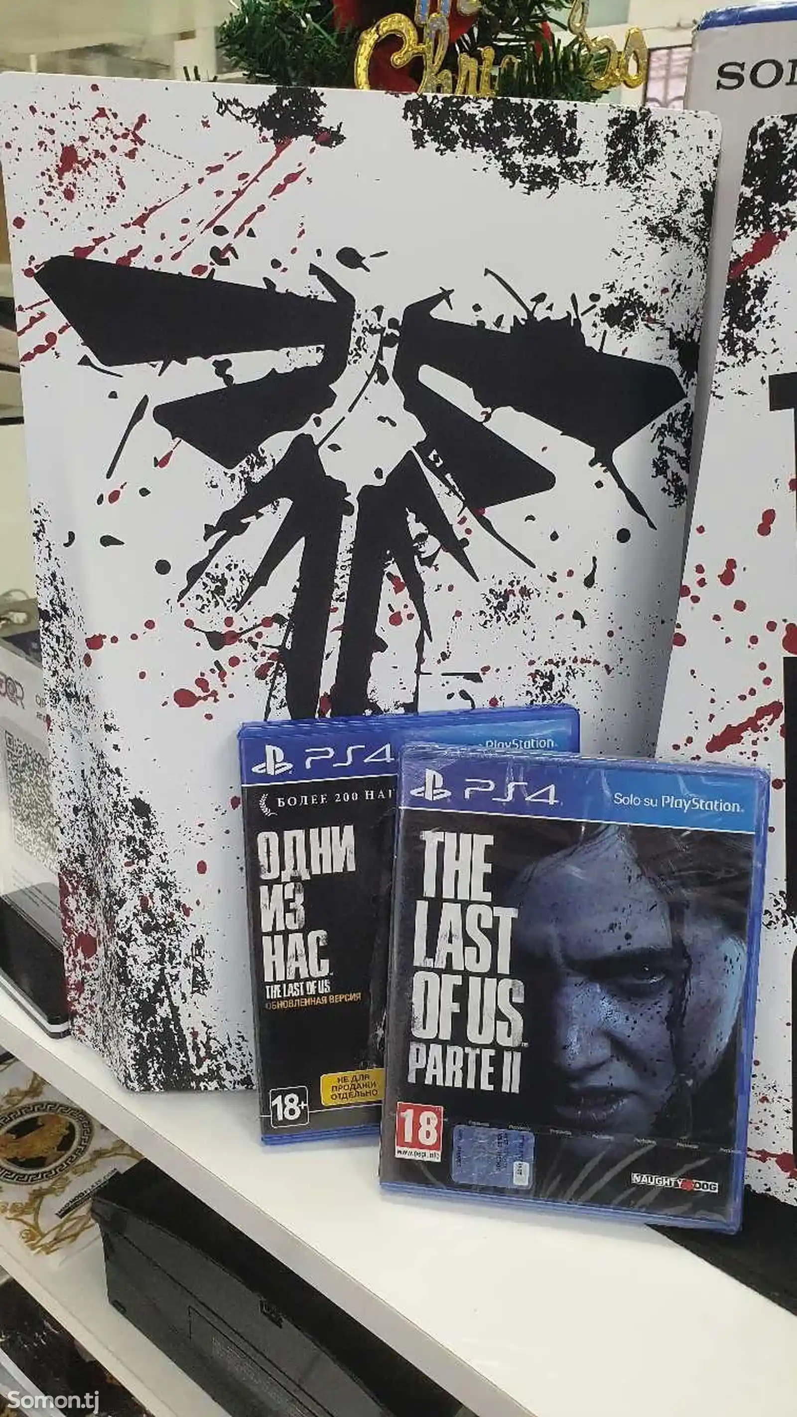 Раскрашенные панели для консоли PS5 в стиле игр серии The Last Of Us-1