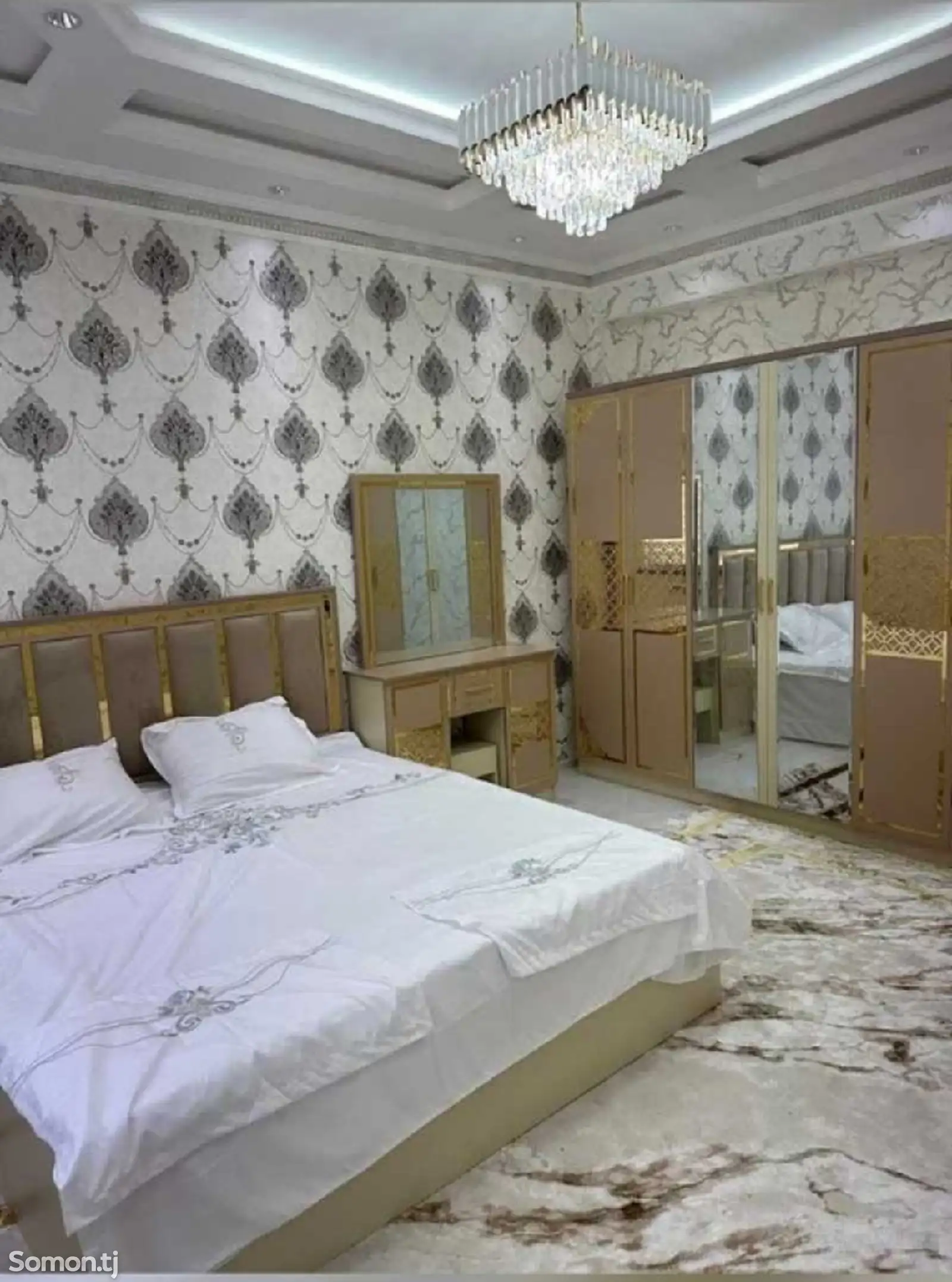 2-комн. квартира, 4 этаж, 98м², И. Сомонӣ-1