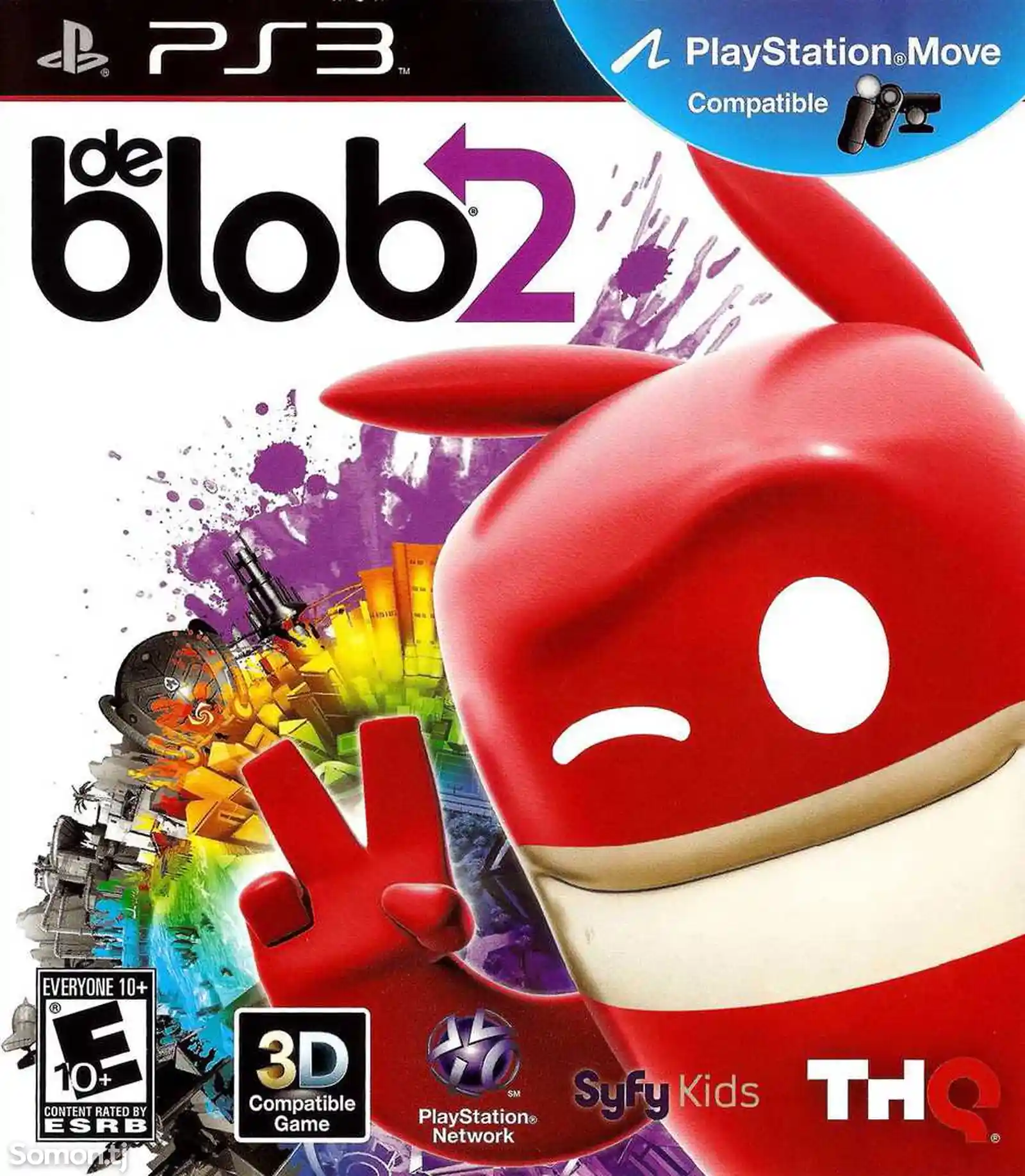 Игра De Blob 2 для Play Station-3