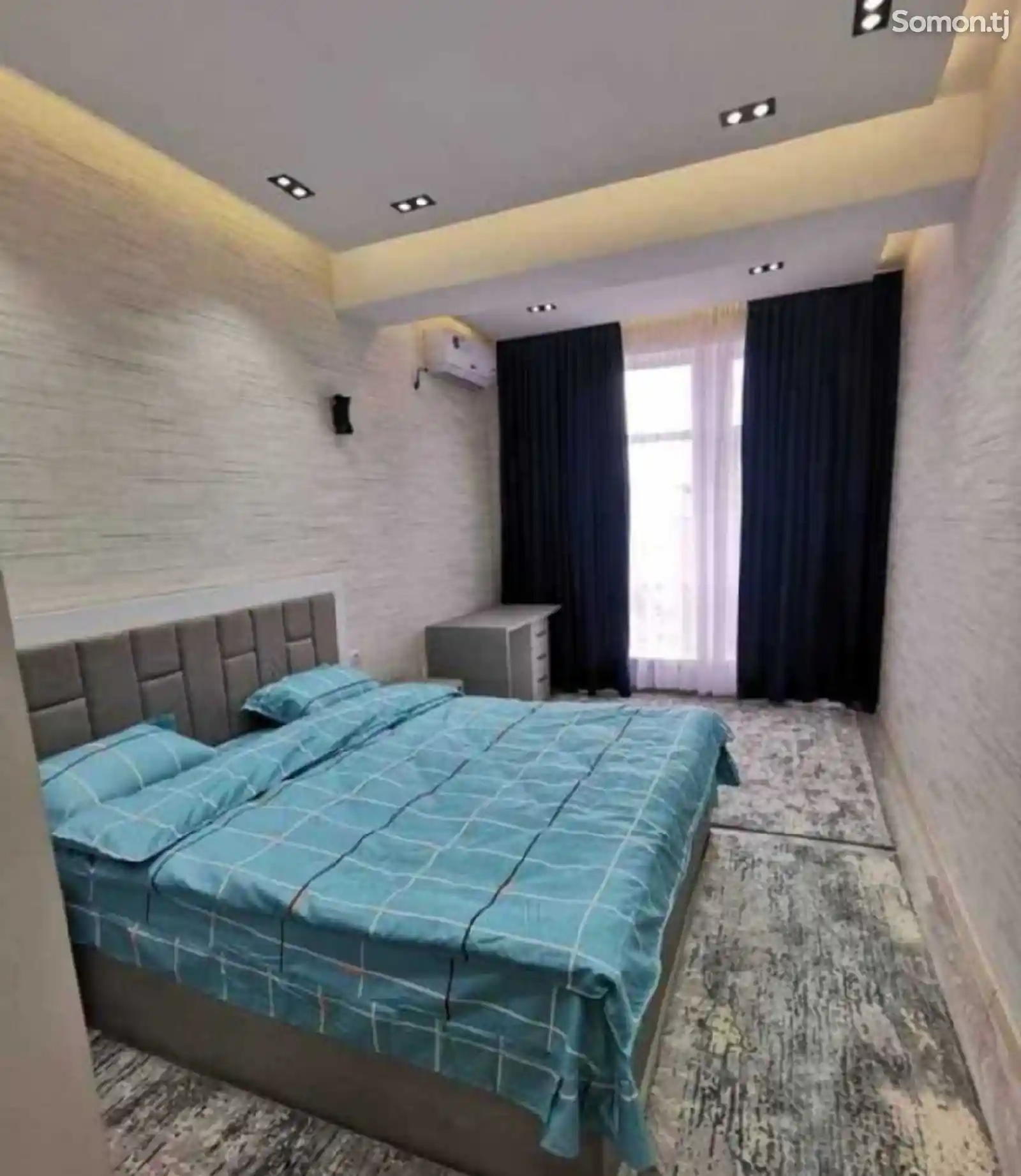 2-комн. квартира, 13 этаж, 90м², И. Сомони-2