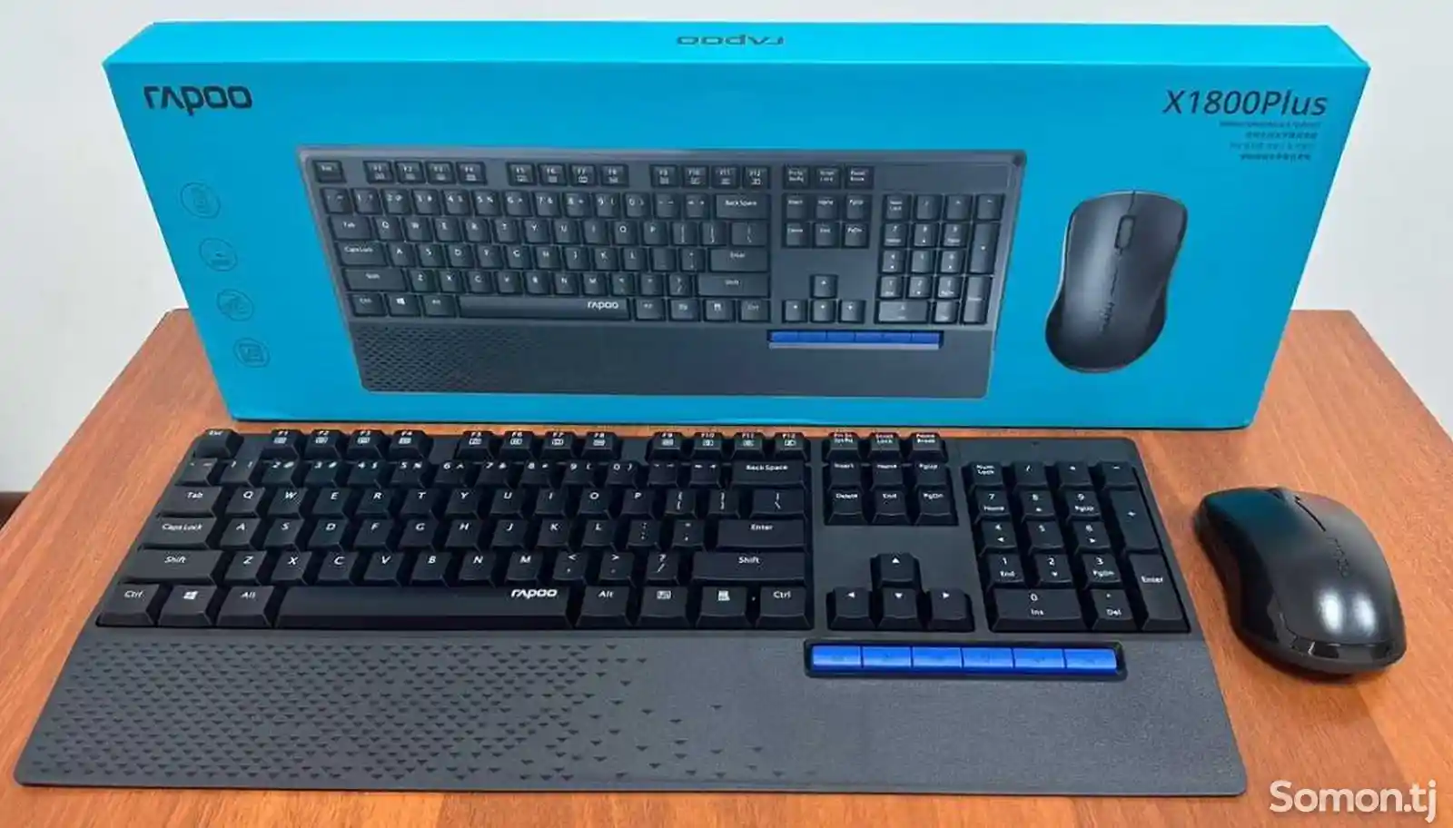 Комплект клавиатура + мышь Rapoo X1800Plus-1