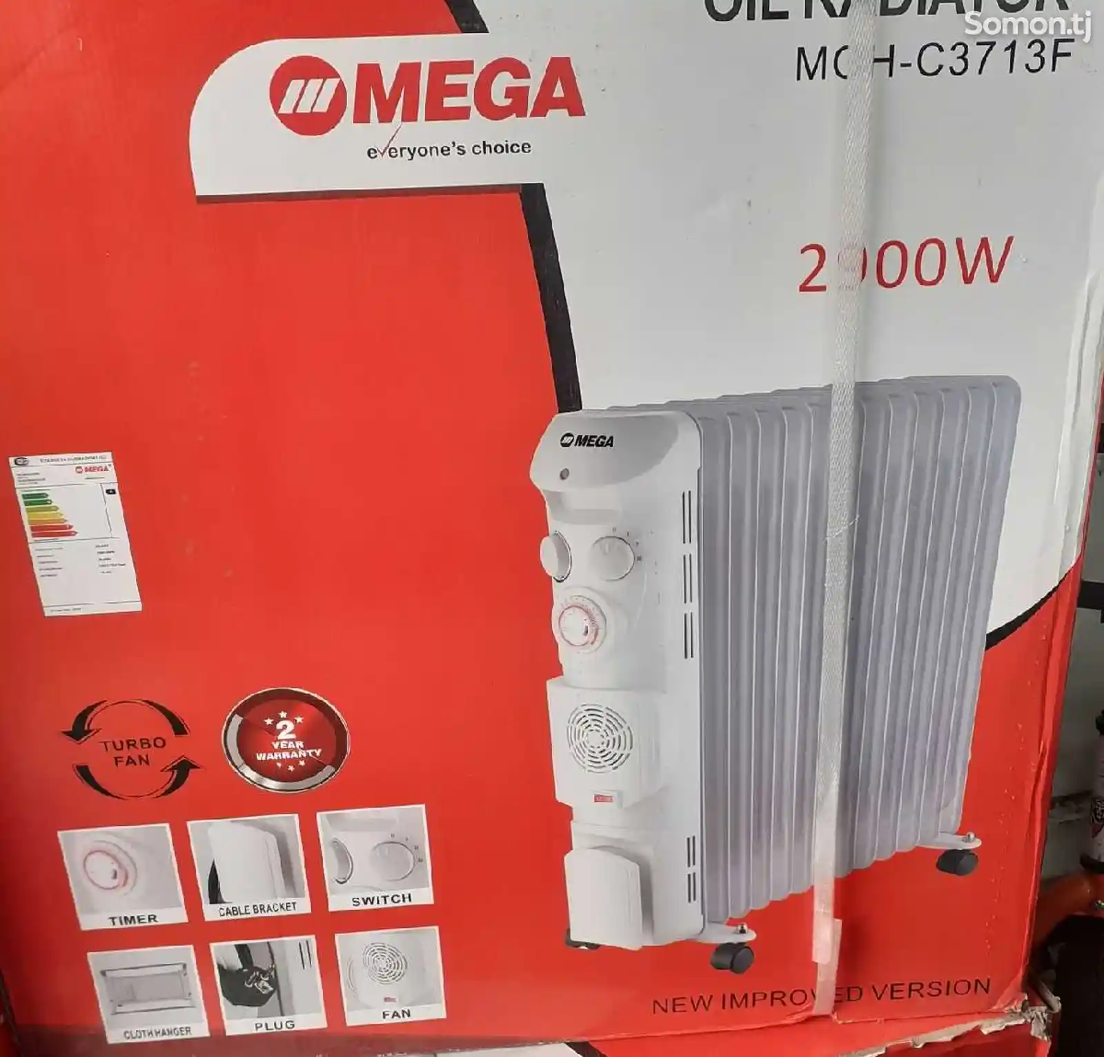 Радиатор Omega Moh3713F
