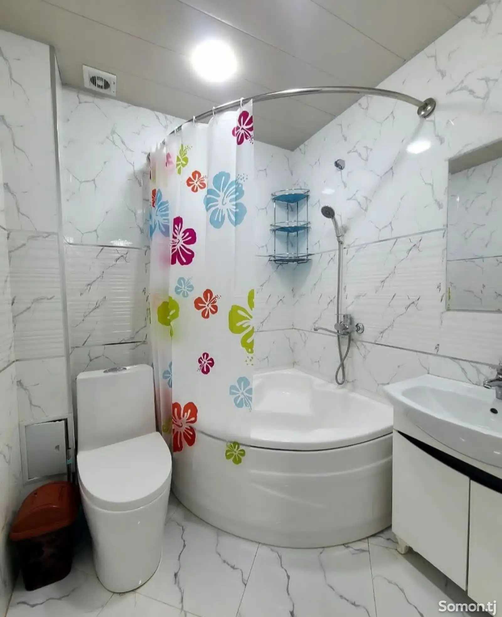 2-комн. квартира, 5 этаж, 60м², Фирдавси-8