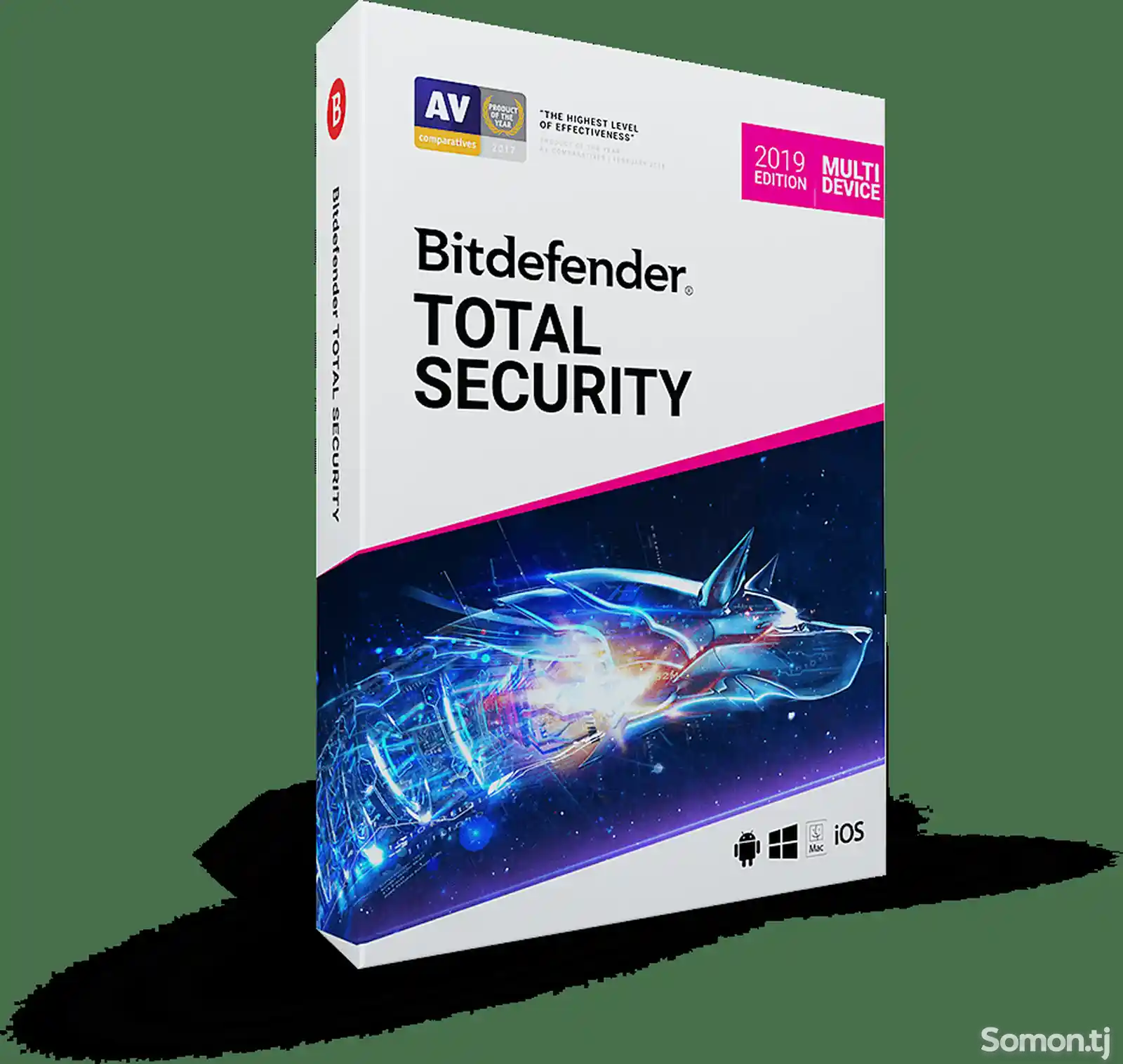 Bitdefender Total Security - иҷозатнома барои 5 роёна, 1 сол