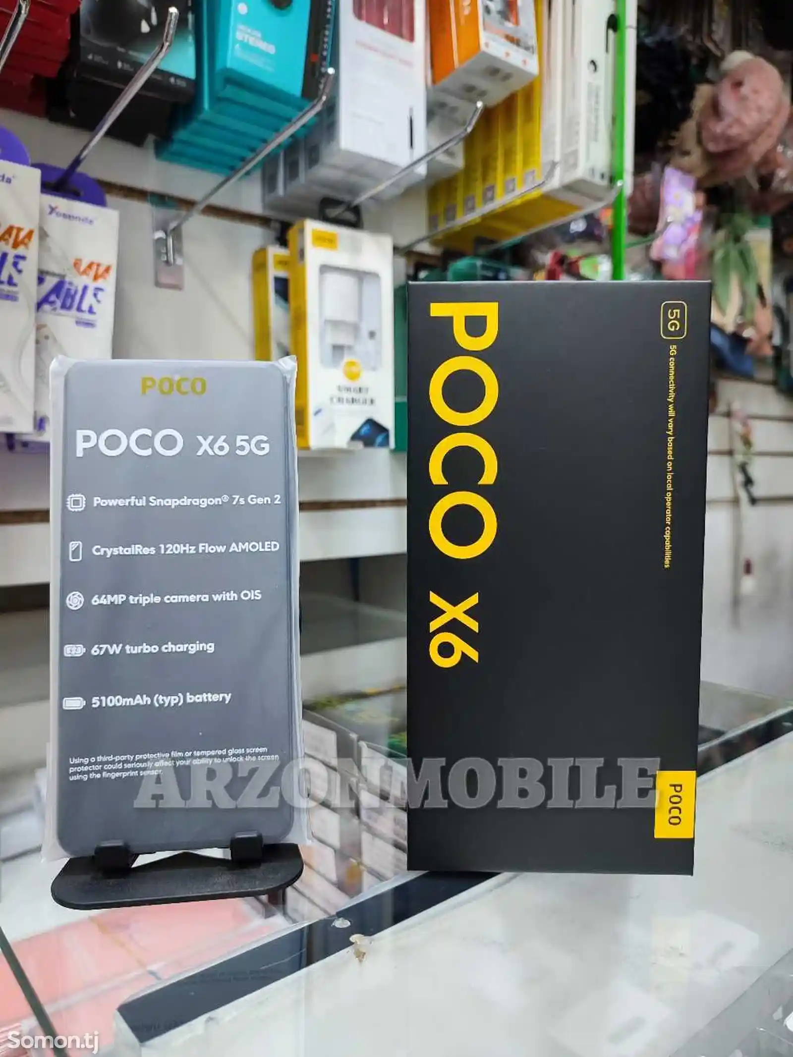 Xiaomi Poco X6 5G 8/256Gb Black 2024-4