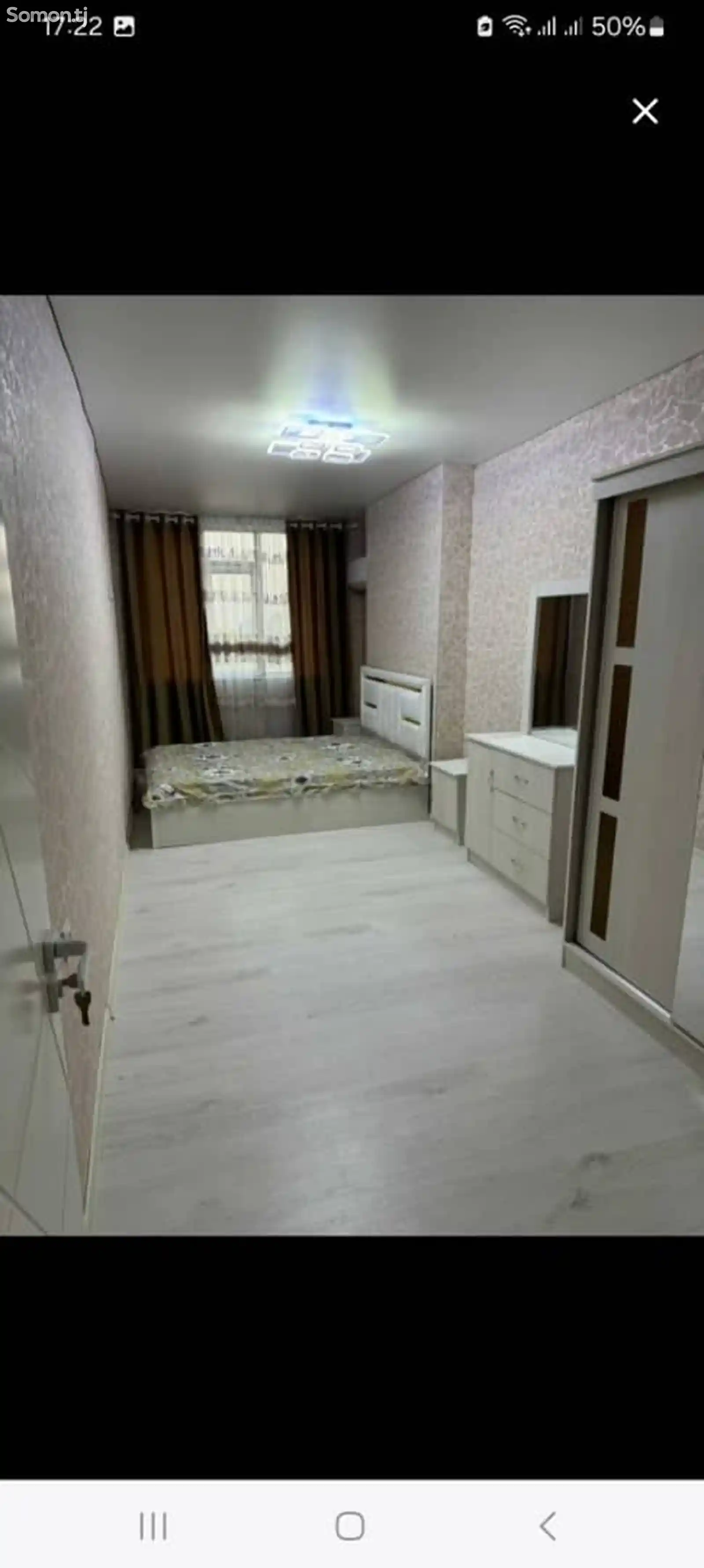 2-комн. квартира, 6 этаж, 60 м², Сомони-2