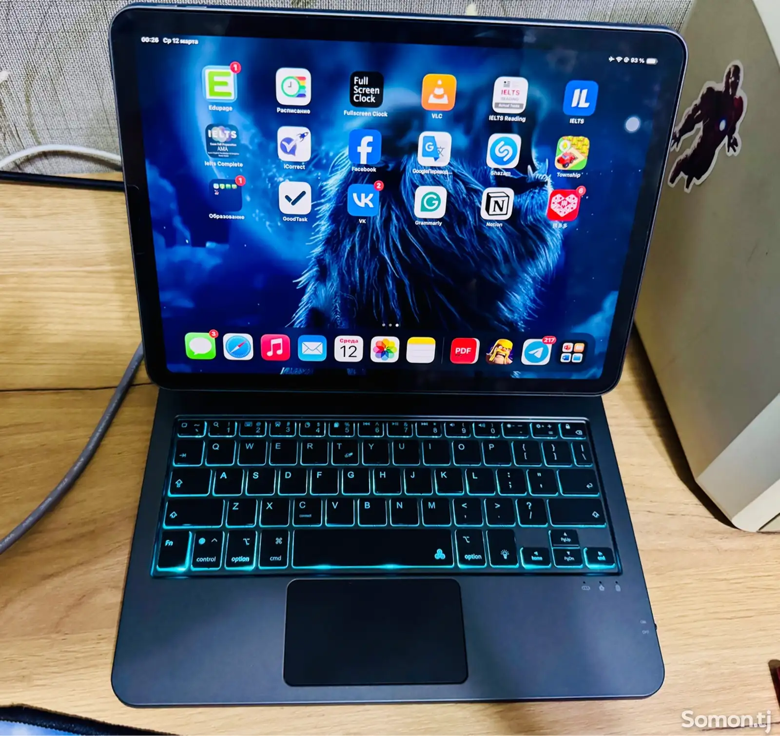 Клавиатура для Apple iPad Magic keyboard-1