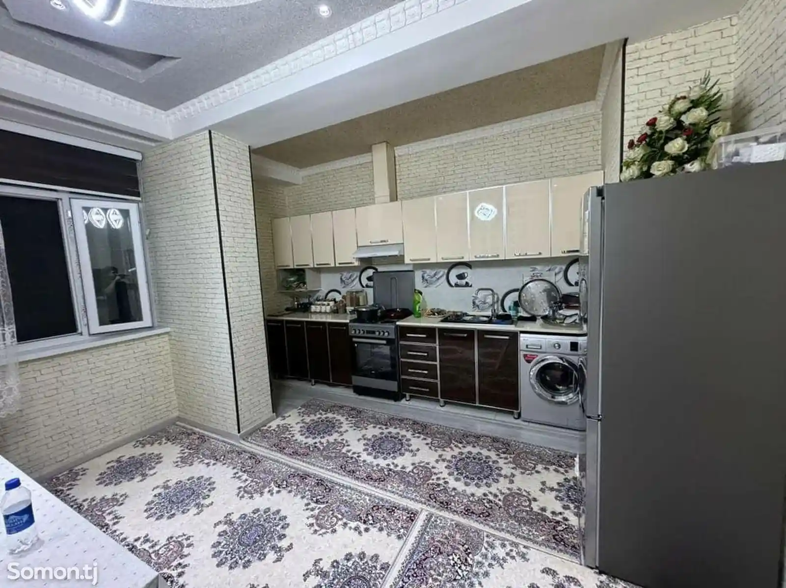 2-комн. квартира, 3 этаж, 100 м², куч. А. Юсуфи -5