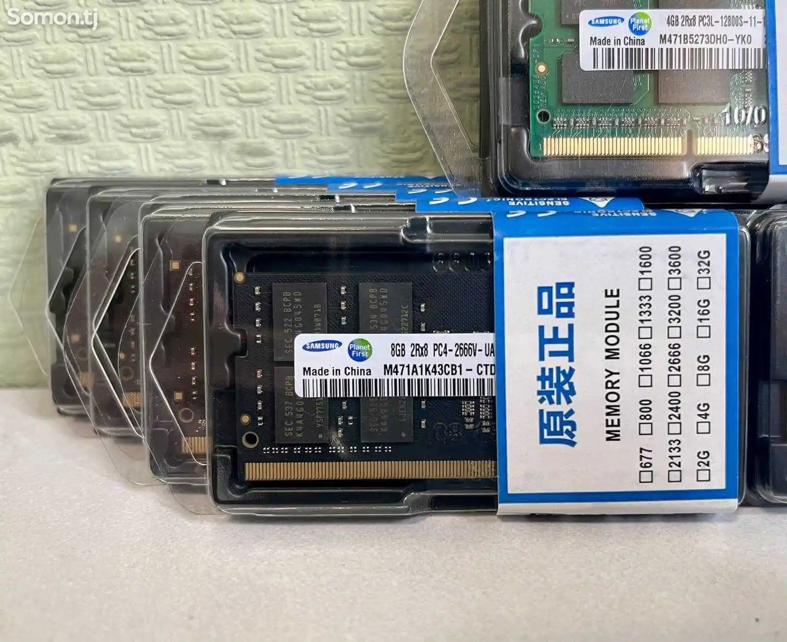 Оперативная память для ноутбука DDR3, DDR4 8GB-2