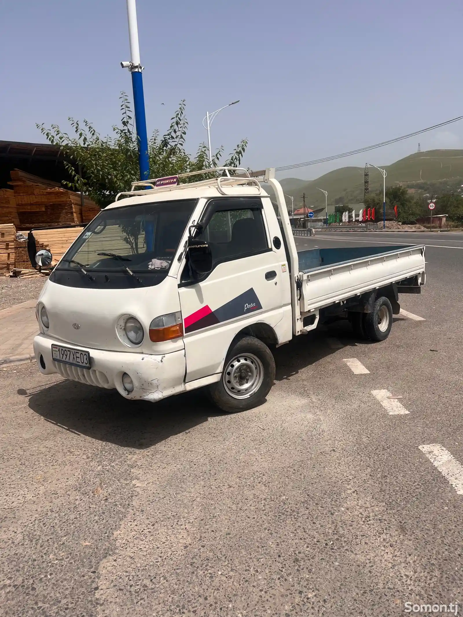 Бортовой автомобиль Hyundai Porter 1, 2002 60 000 c. №11847439 в г. Куляб -  Легкий коммерческий транспорт - Somon.tj бесплатные объявления куплю продам  б/у