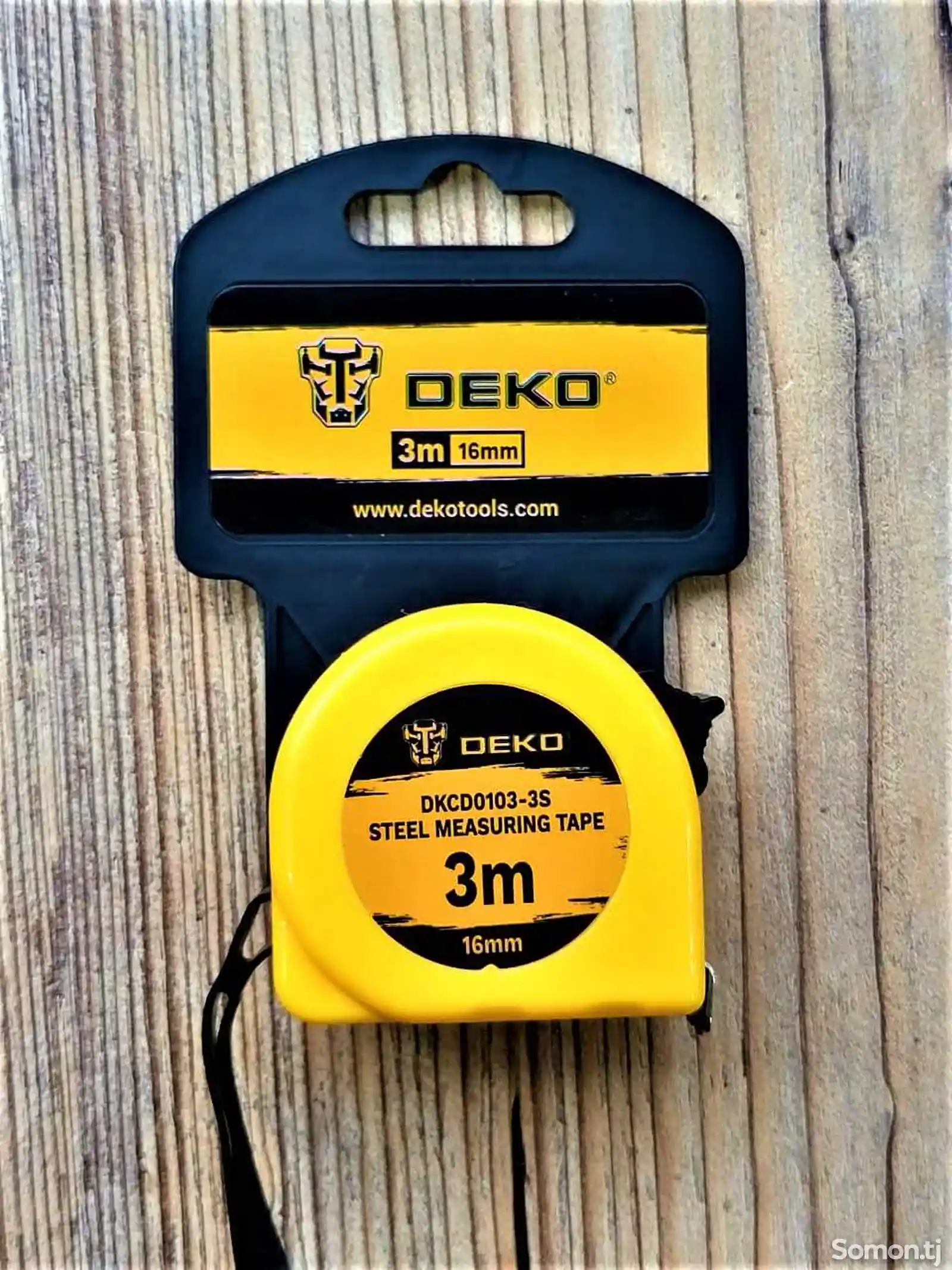 Измерительная рулетка 3М 16мм Deko DKC0103-3S-1
