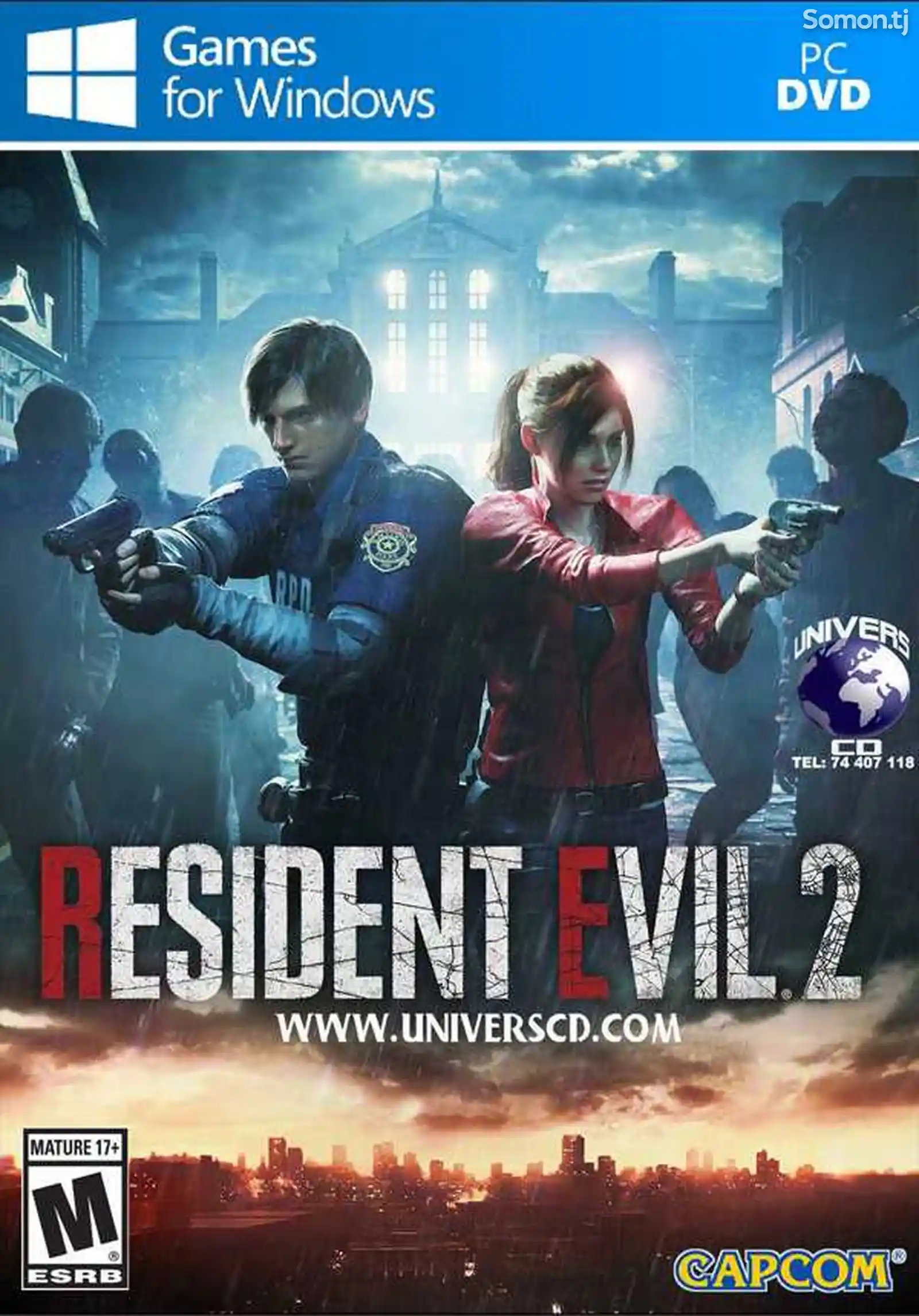 Игра Resident evil 2 для компьютера-пк-pc-1