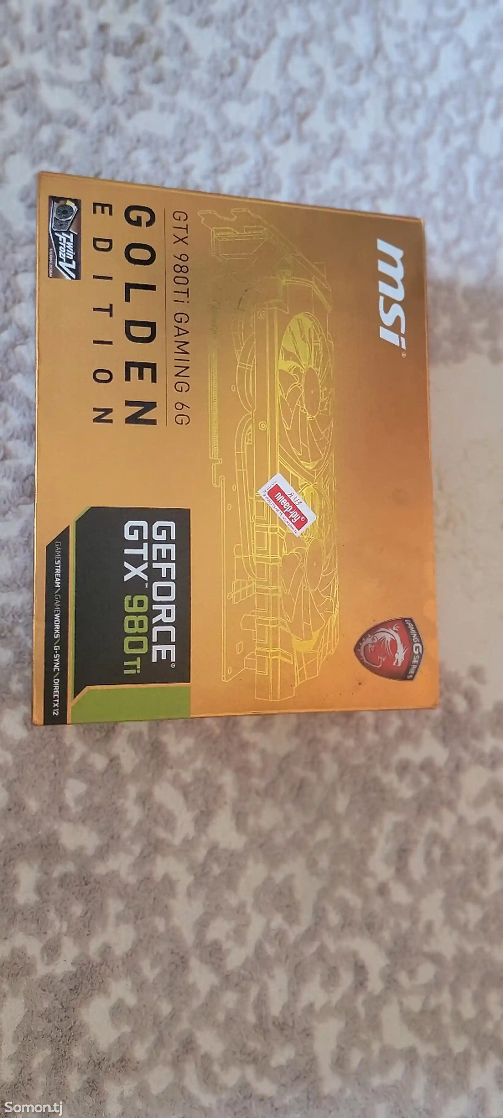 Видеокарта Geforce GTX 980 Ti 6gb 384 Golden edition-3