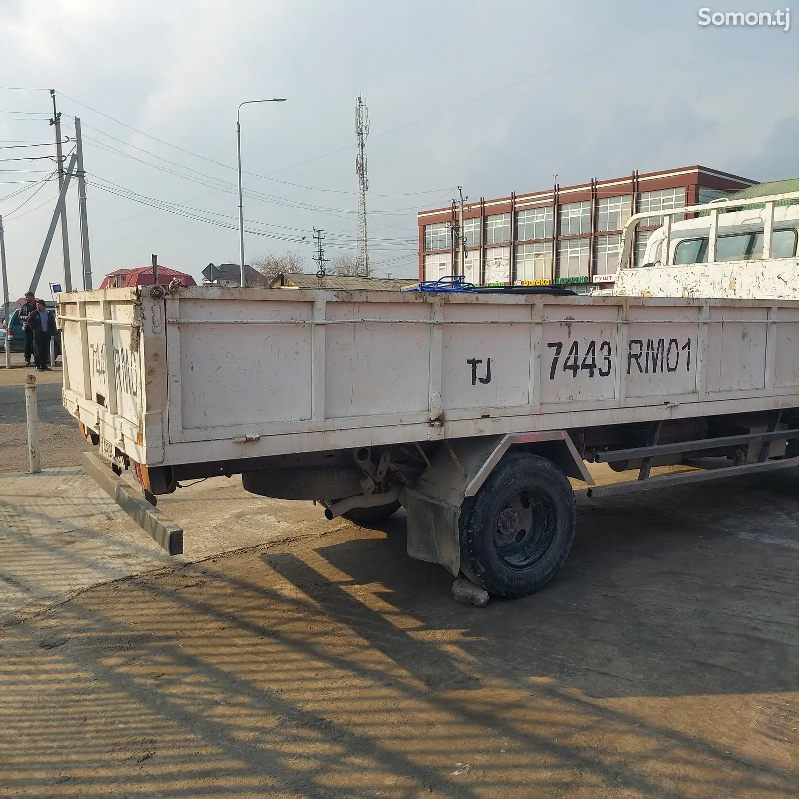 Бортовой автомобиль Mitsubishi Fuso Canter, 2001-1