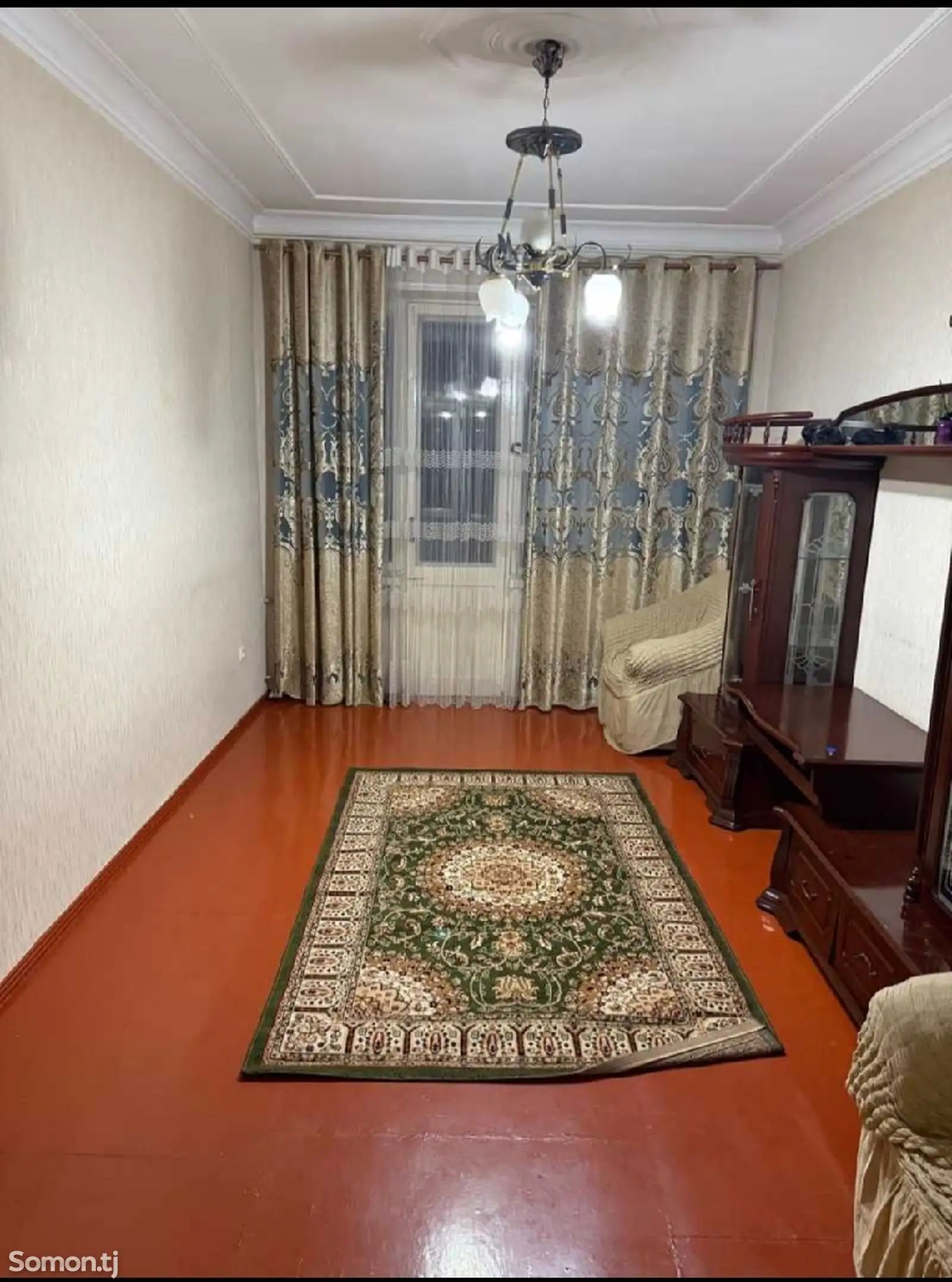 2-комн. квартира, 4 этаж, 50м², Сомони-1